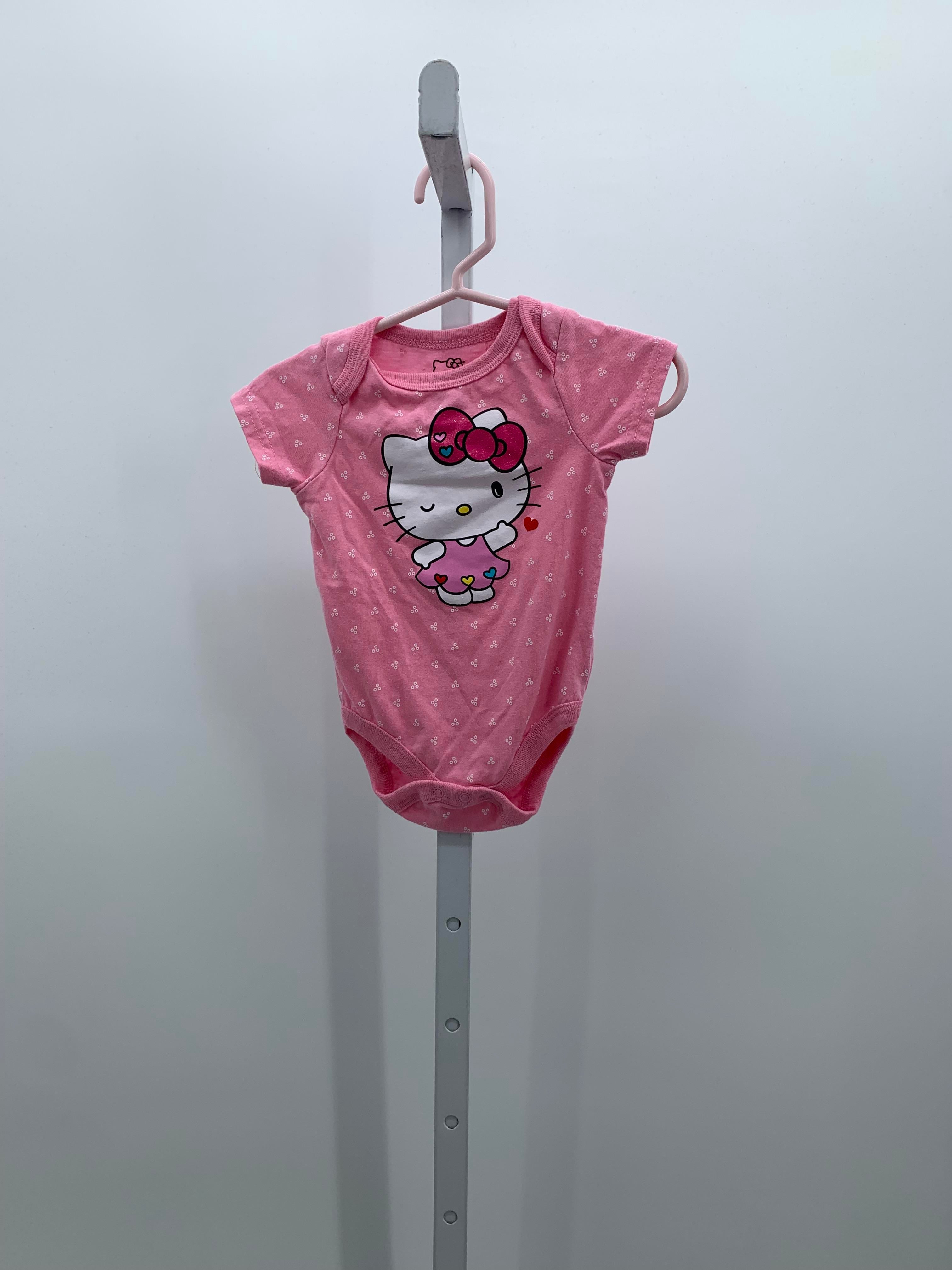 Hello Kitty Size 6-9 mon Girls Short Sleeve Shirt