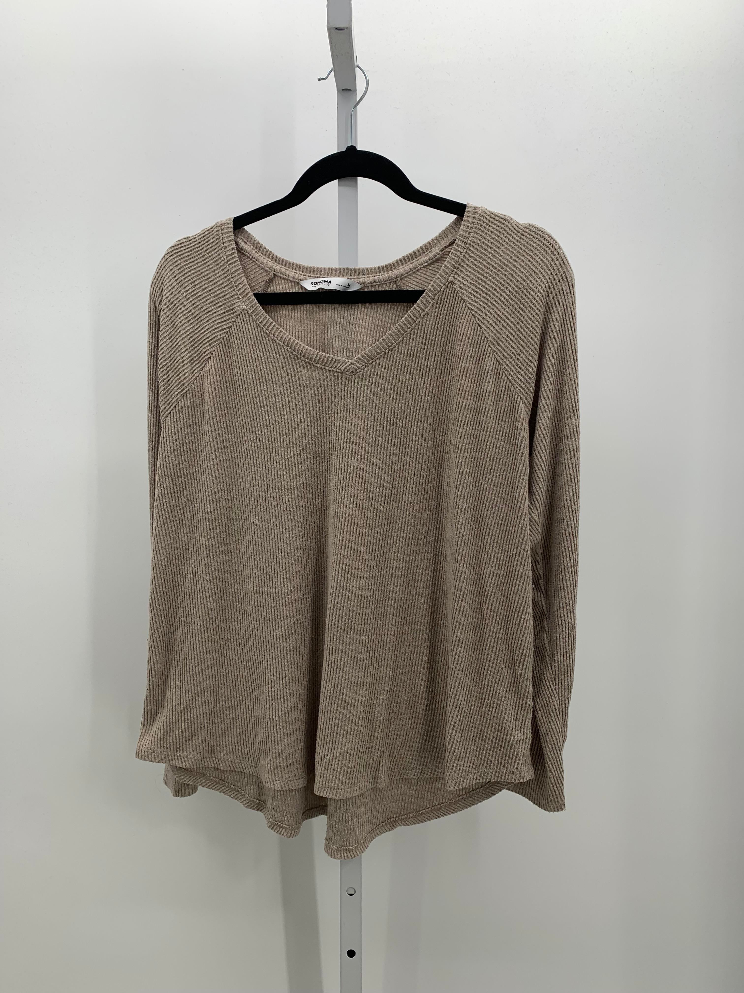 Sonoma Size Medium Misses Long Sleeve Shirt