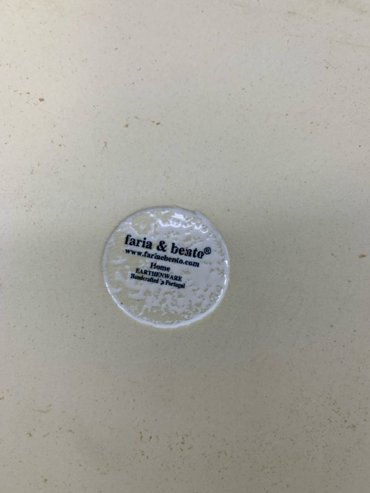 OVAL CASSEROLE DISH W/ HANDLES FARIA & BENTO.