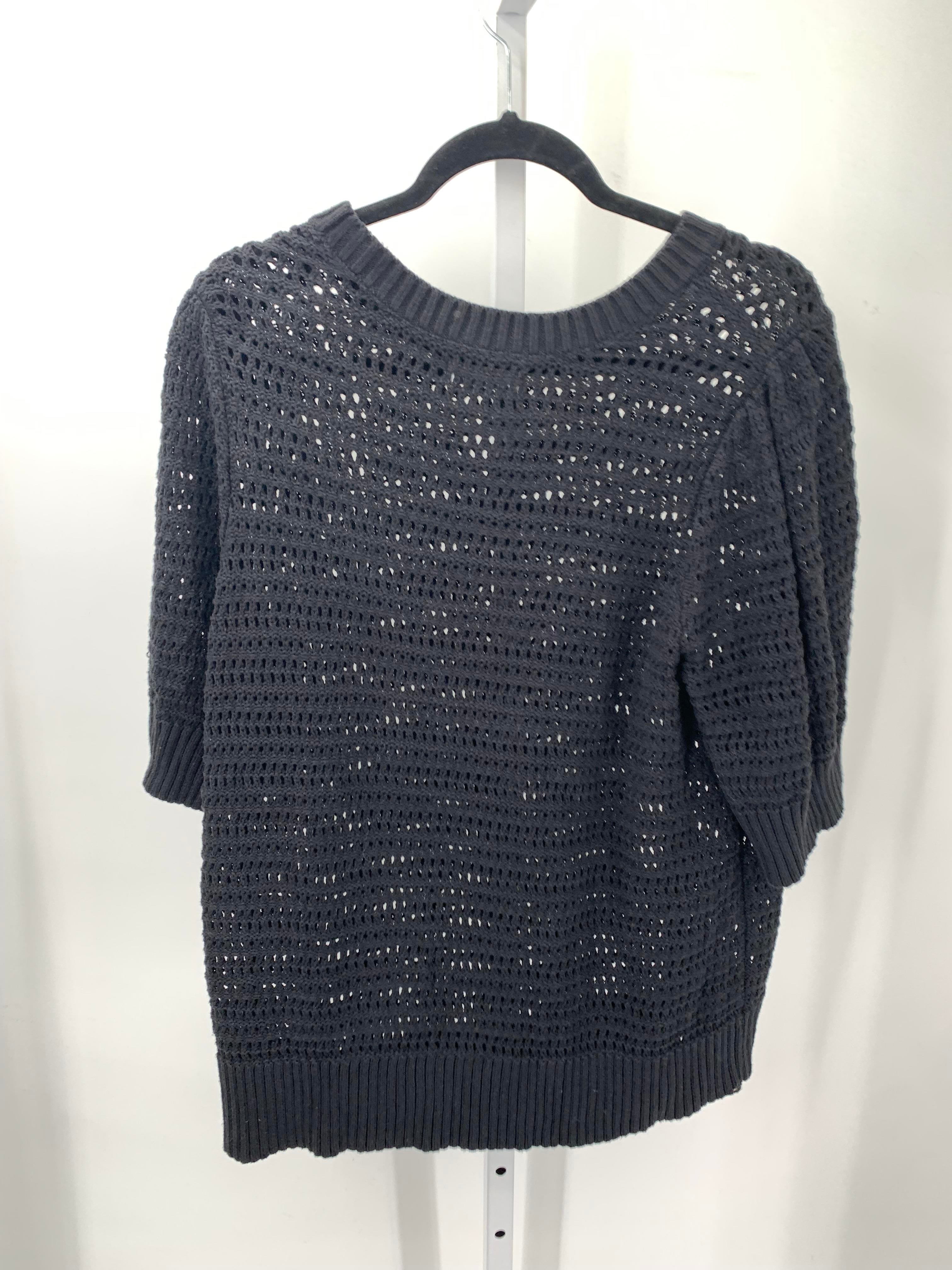 Sonoma Size 1X Womens Short Slv Sweater