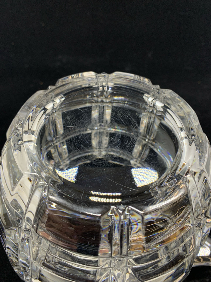 GEOMETRIC CRYSTAL HEAVY ICE BUCKET.