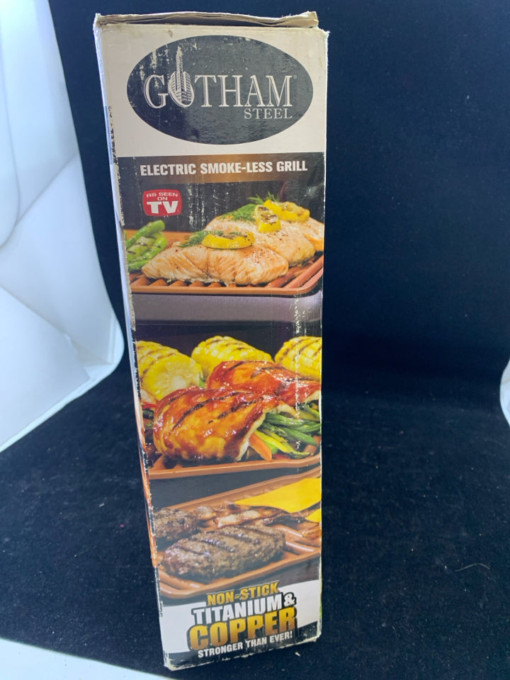 NIB ELECTRIC SMOKE-LESS GRILL.