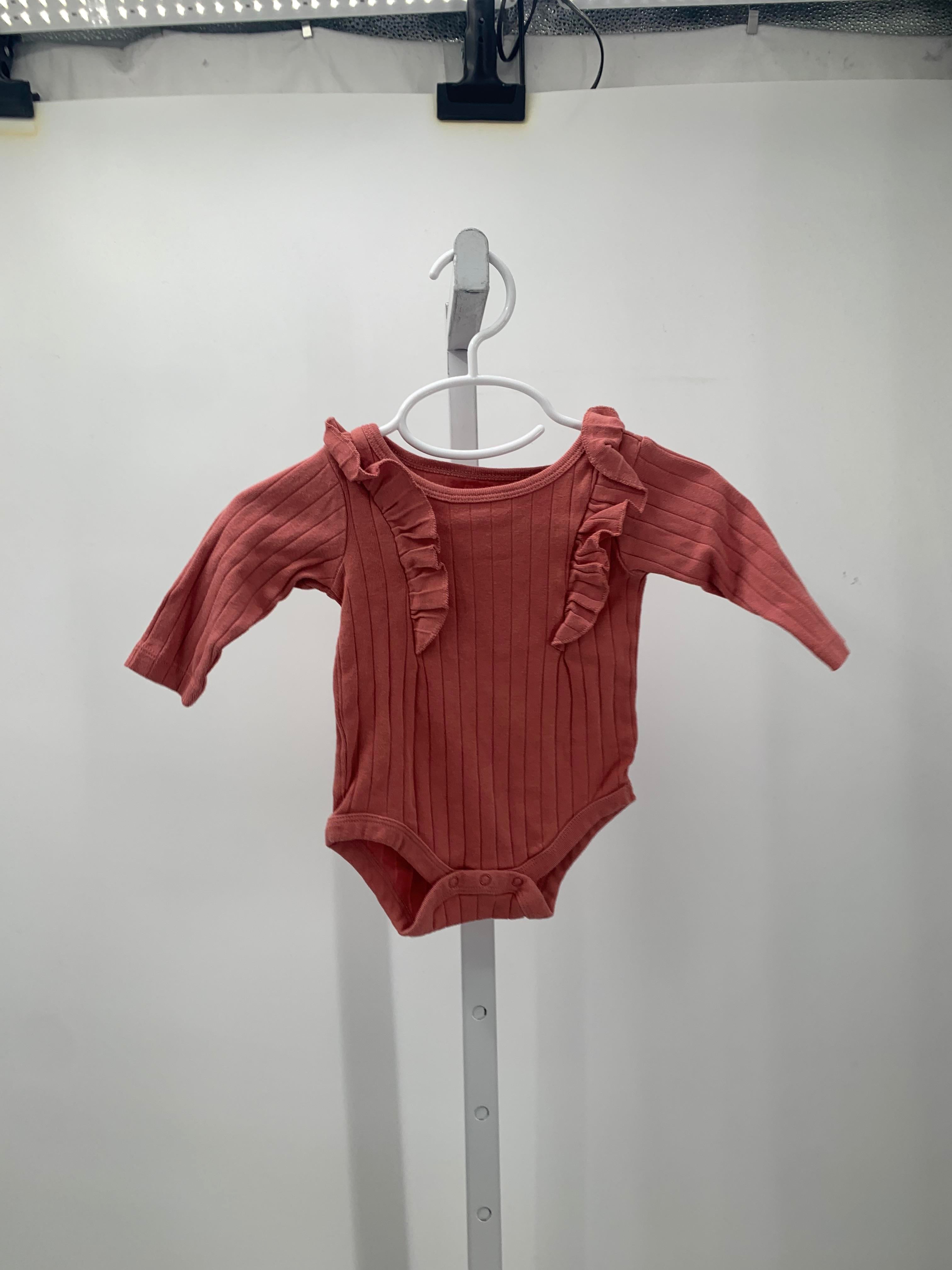 Size 3 Months Girls Long Sleeve Shirt