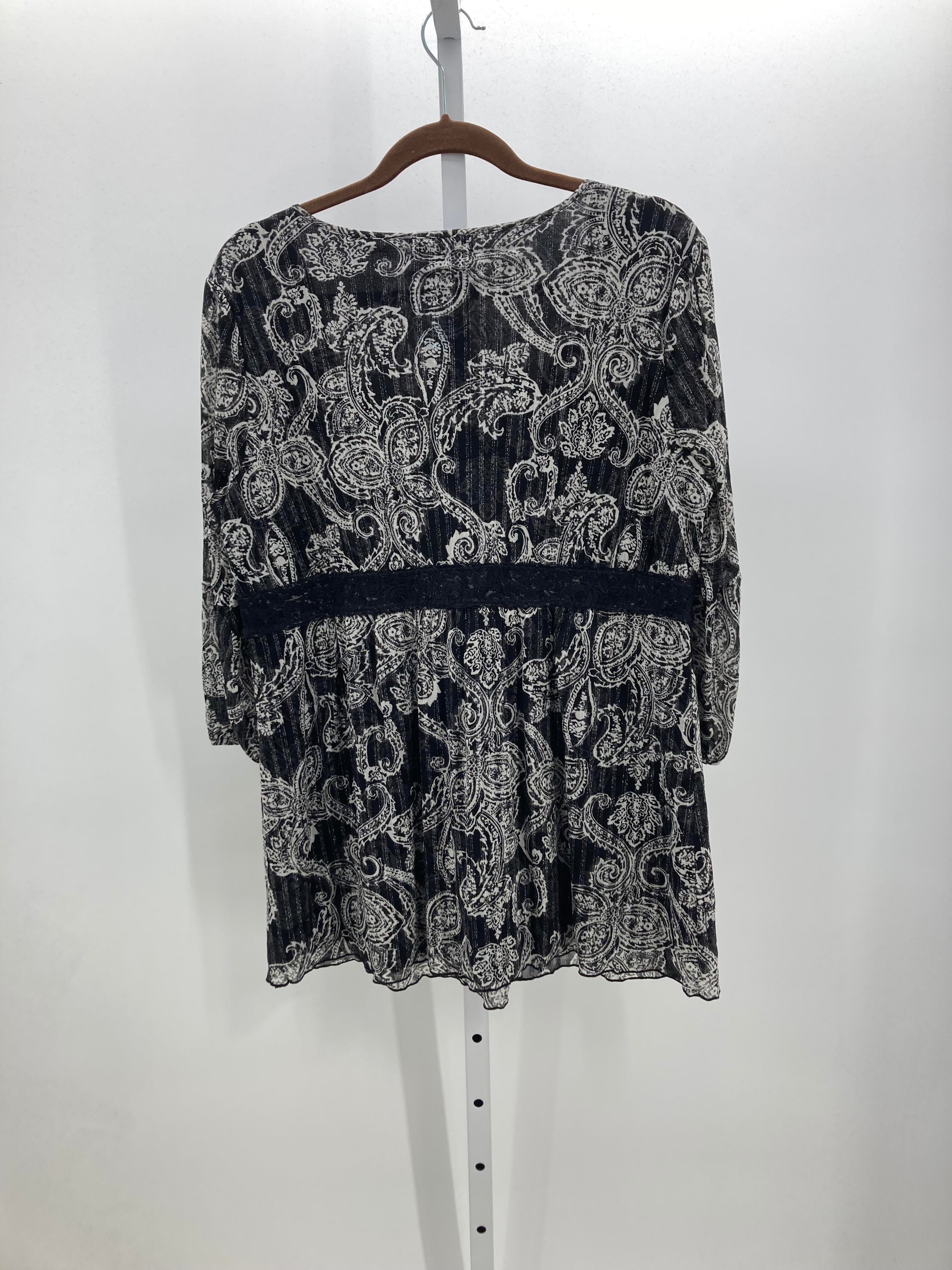 Style & Co. Size Extra Large Misses 3/4 Sleeve Shirt