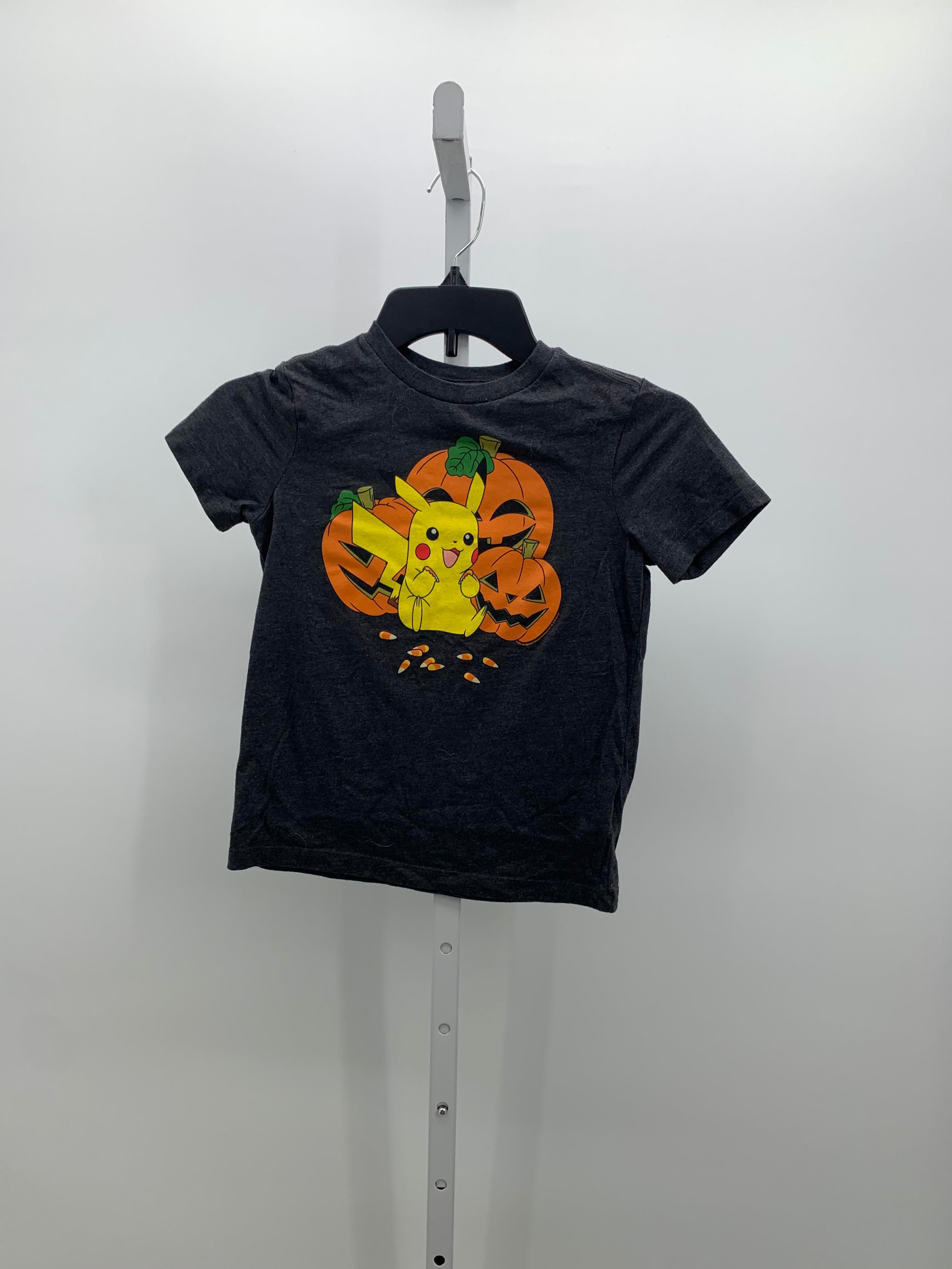 SHORT SLV SHIRT PIKACHU PUMPKINS