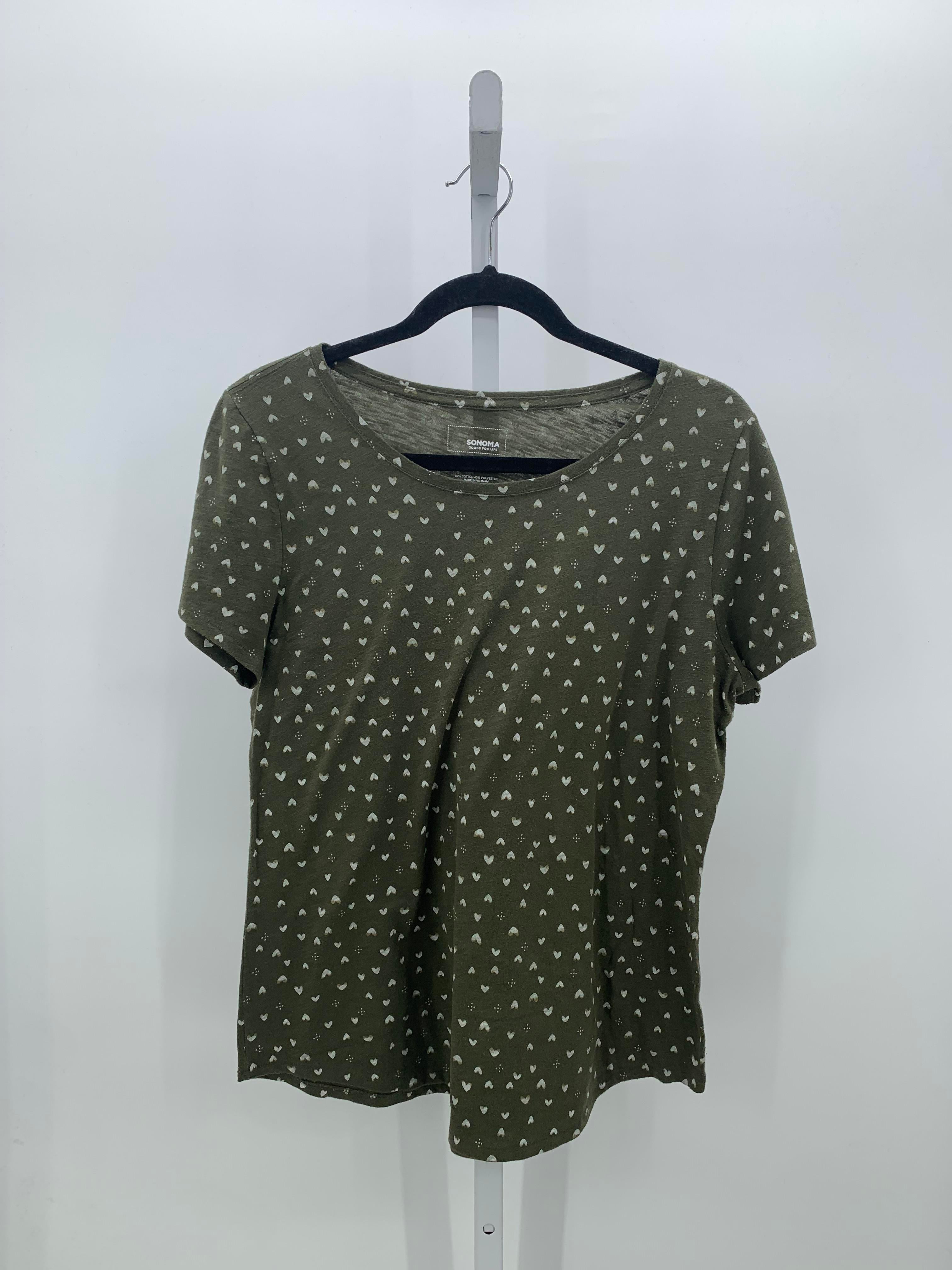 Sonoma Size Medium Misses Short Sleeve Shirt