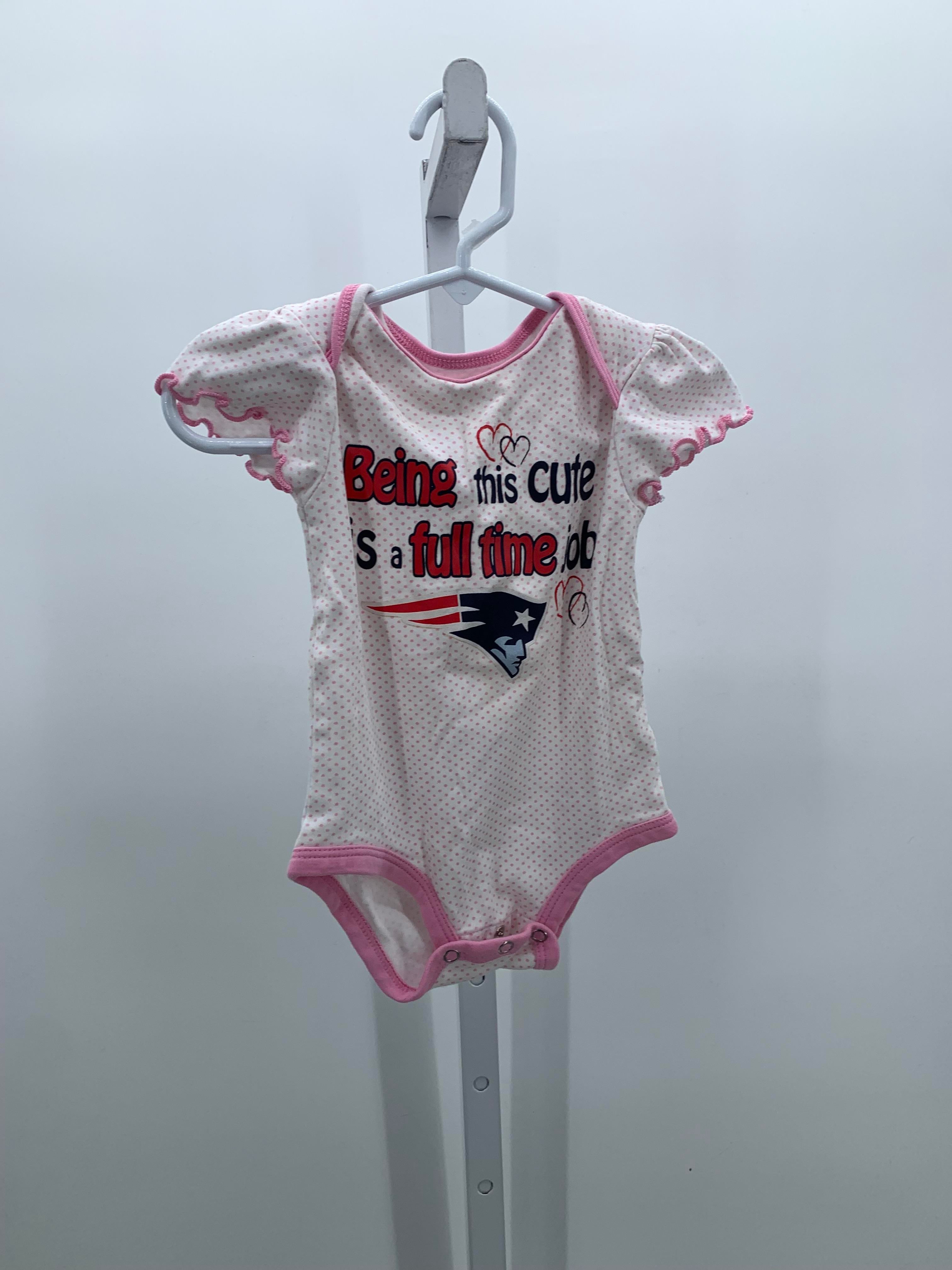 Team Apparel Size 6-9 mon Girls Short Sleeve Shirt