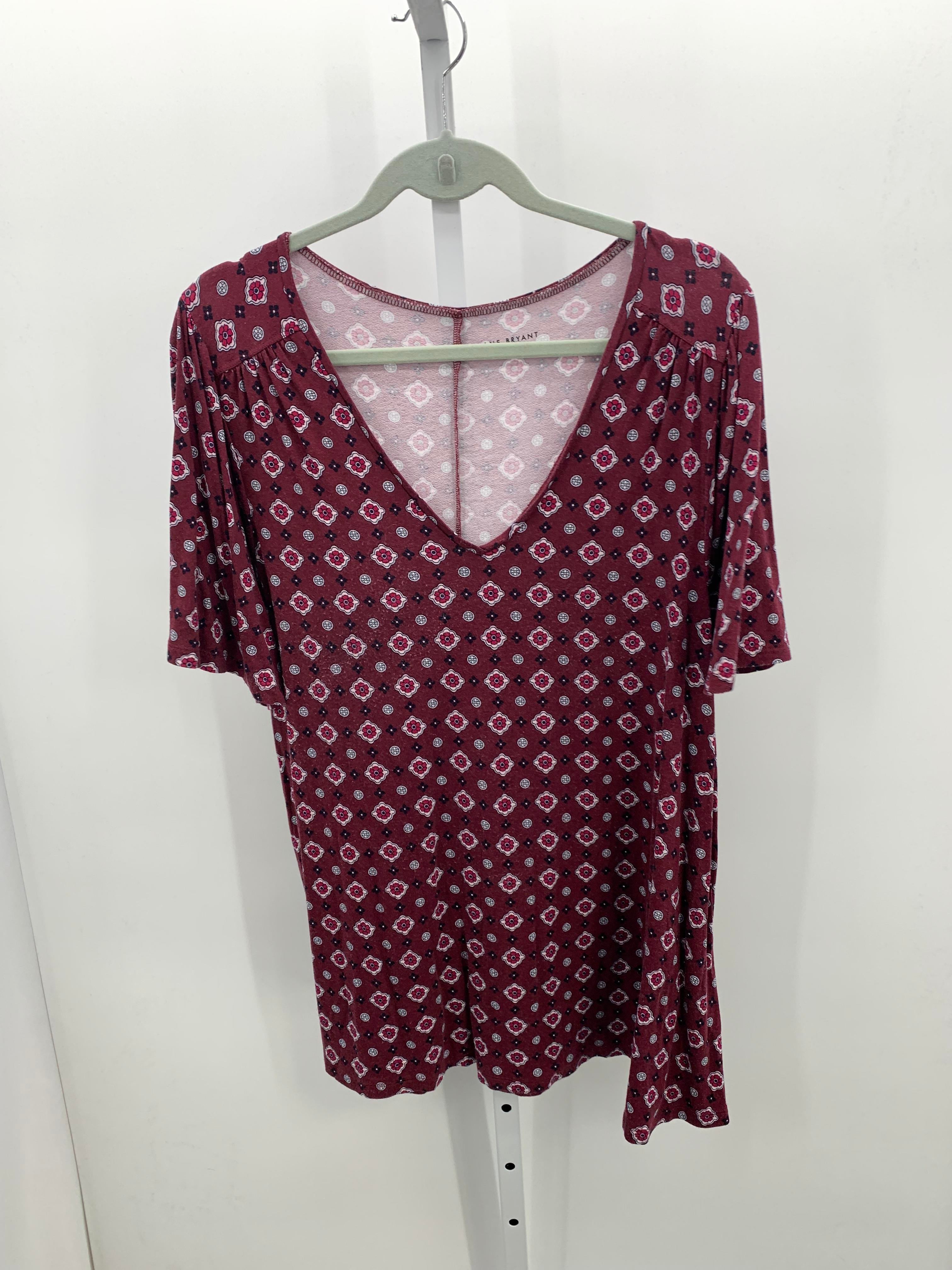 Lane Bryant Size 18/20 W Womens Short Sleeve Shirt