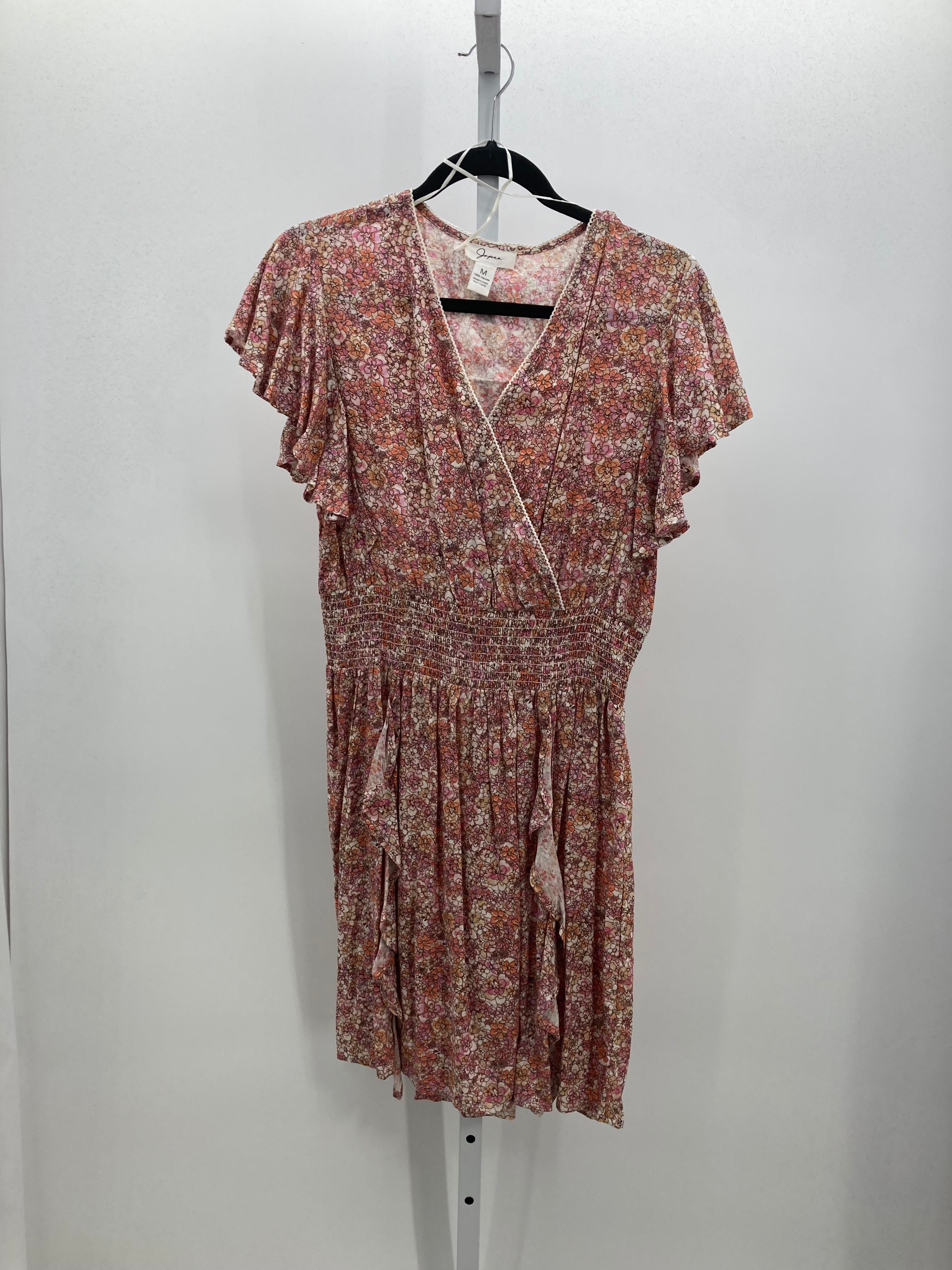 Japna Size Medium Misses Short Sleeve Dress