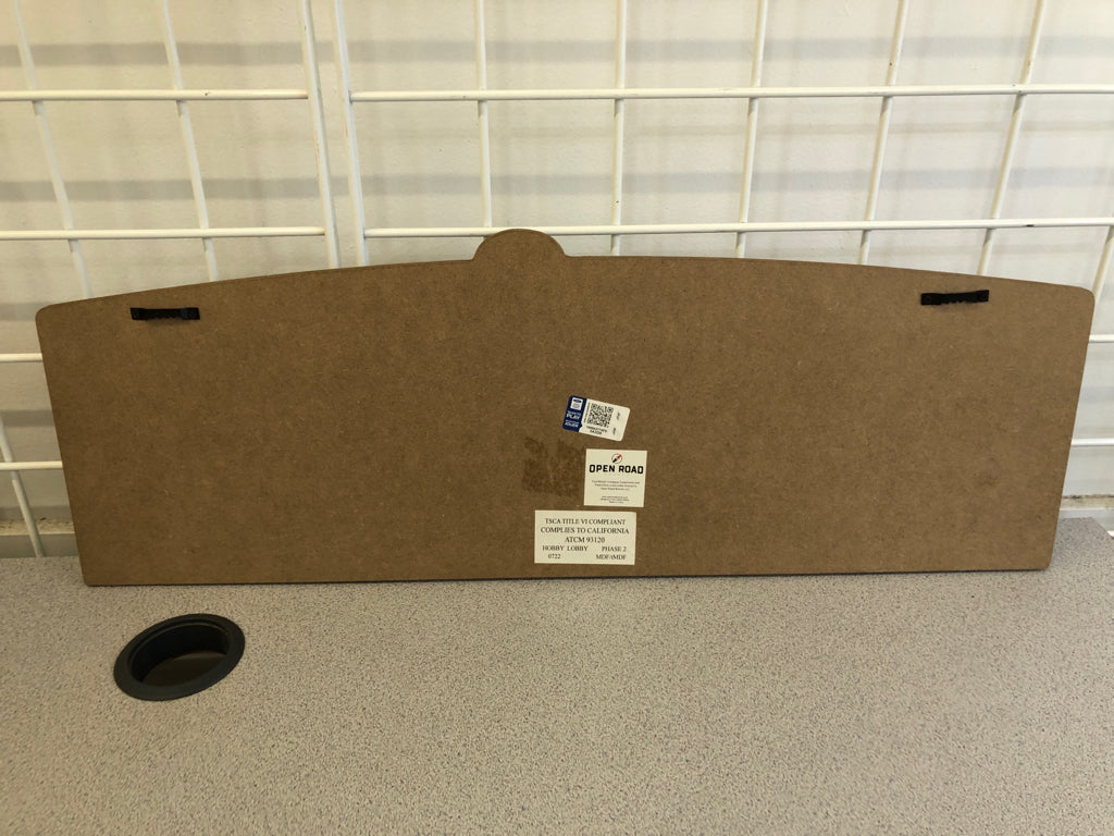 BRONCO WOODEN LAYERED WALL HANGING FORD OPEN ROAD.