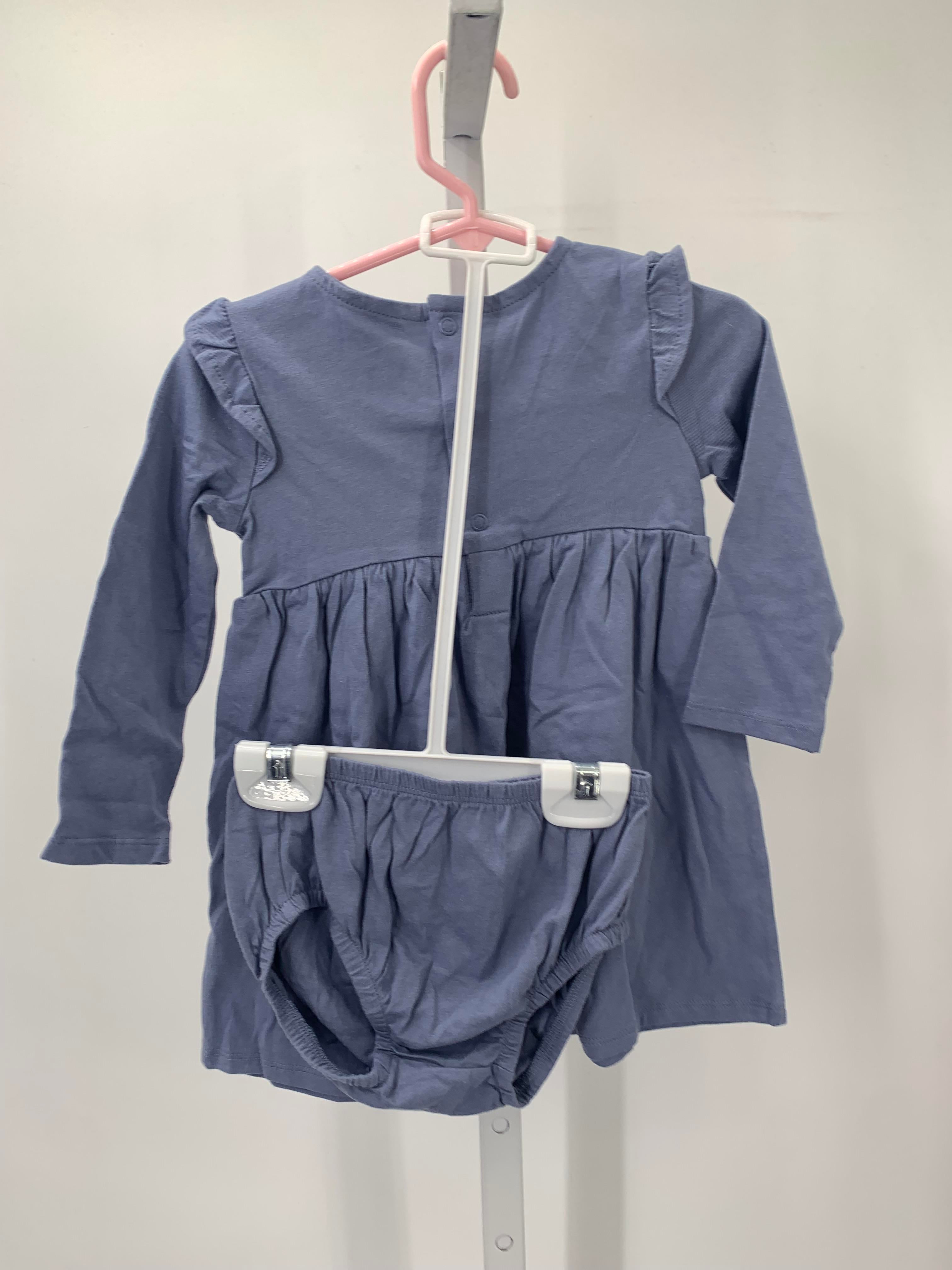 Carters Size 18 Months Girls Long Sleeve Dress