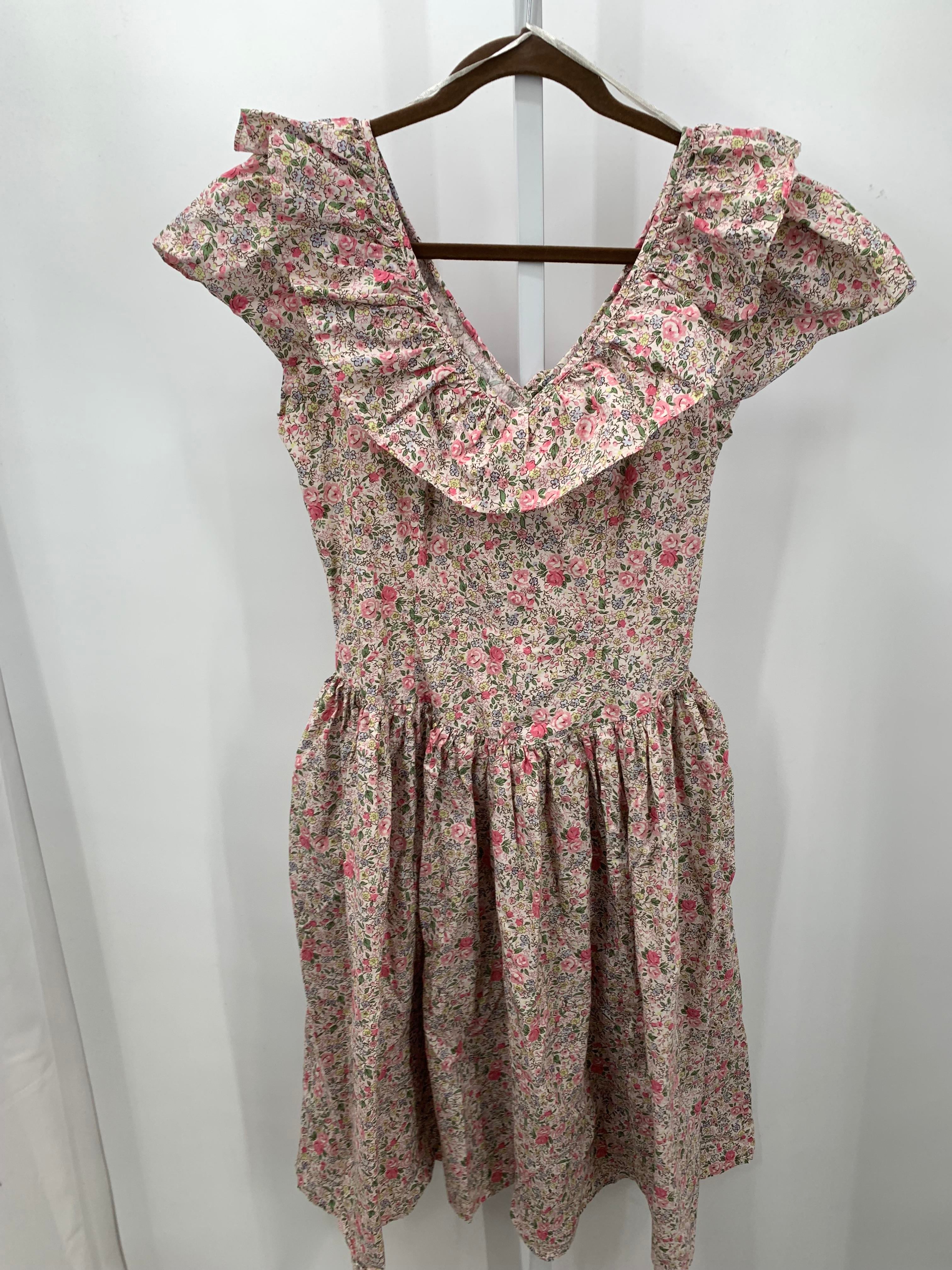 Laura Ashley Size 12 Misses Short Sleeve Dress