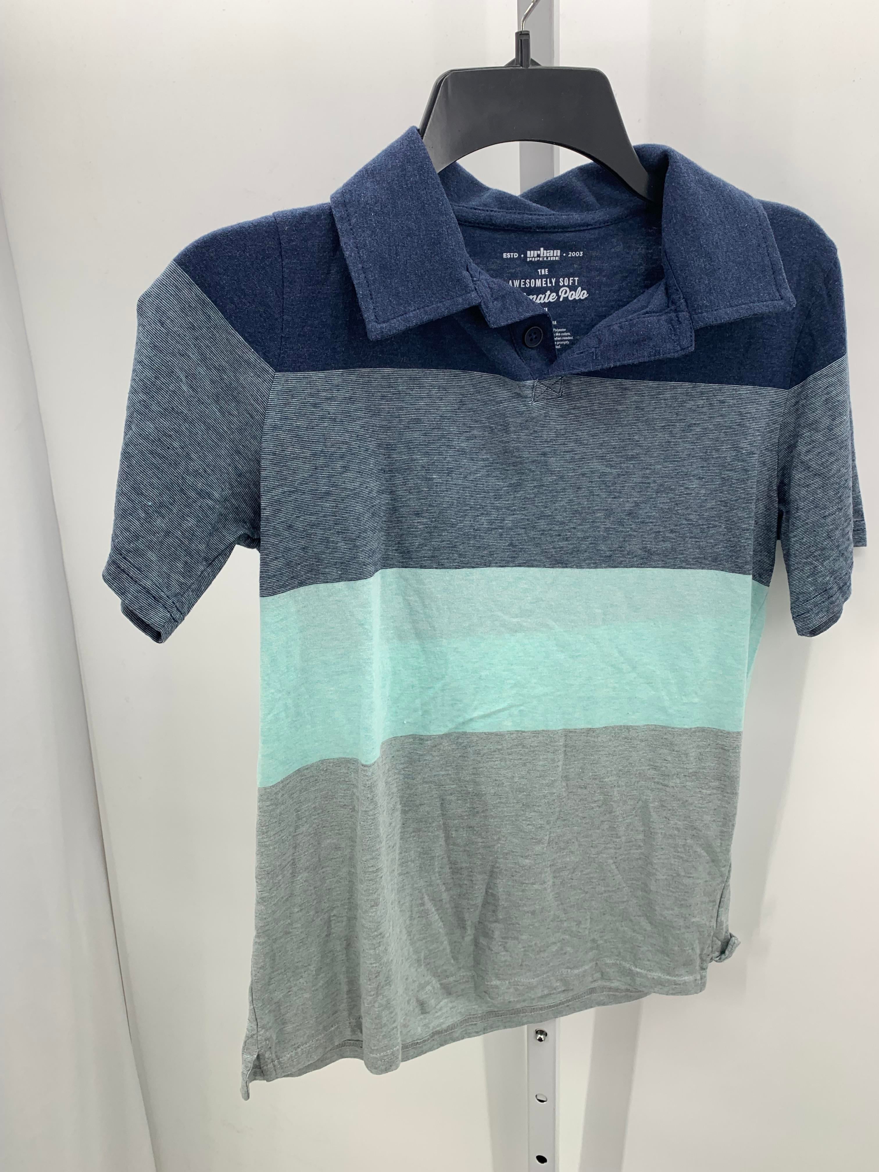 STRIPES KNIT POLO