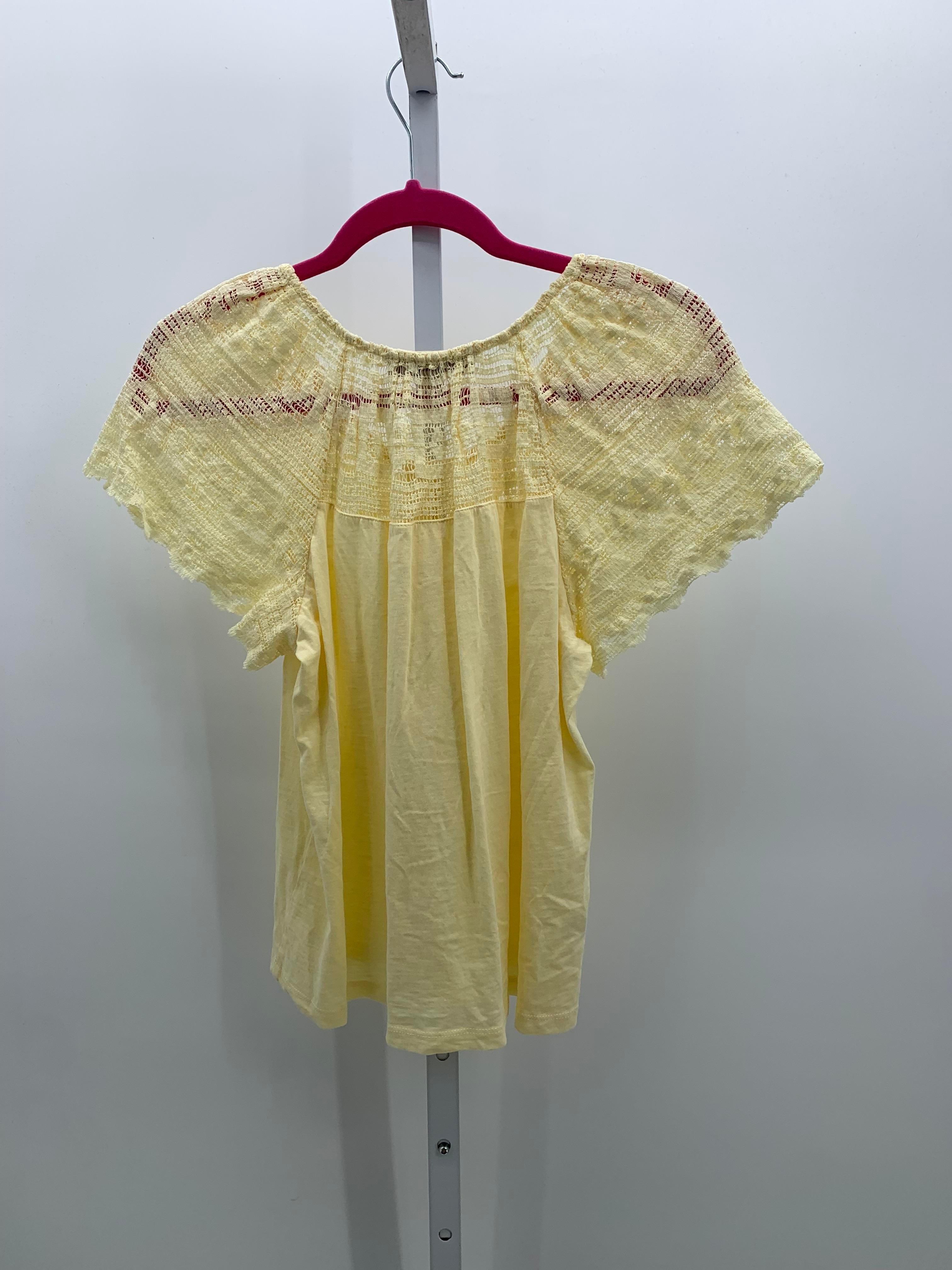 Loft Size Small Misses Short Sleeve Shirt