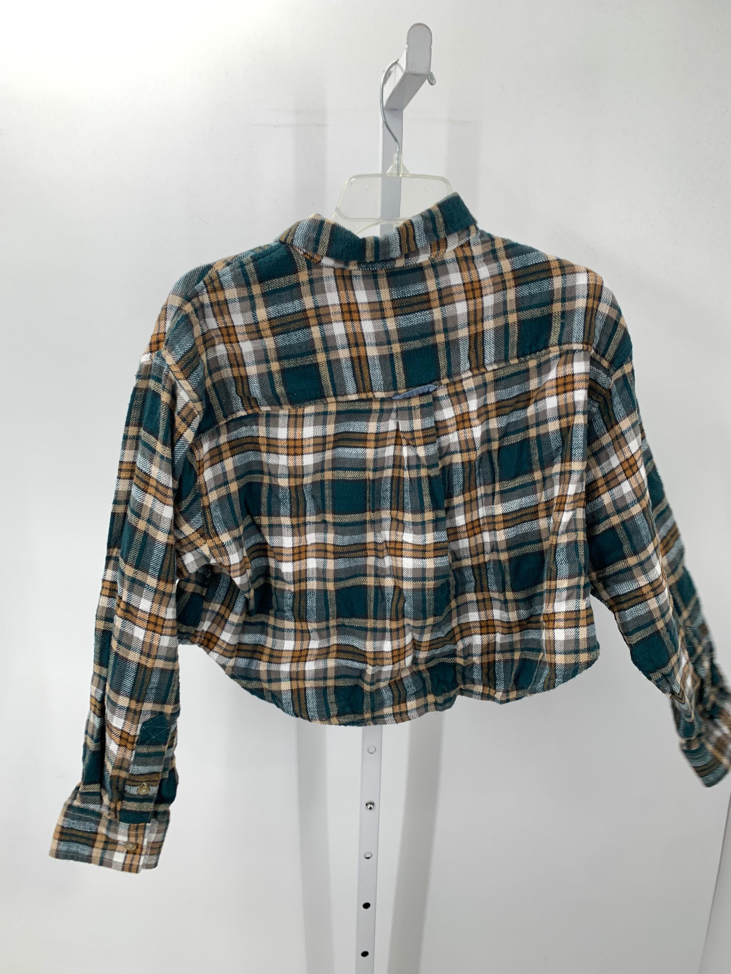 American Eagle Size Medium Juniors Long Sleeve Shirt