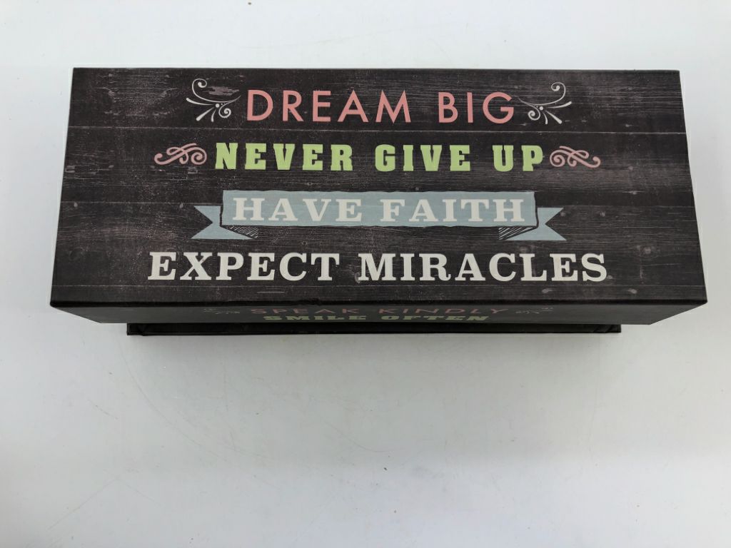 BLACK DREAM BIG RECTANGLE BOX.