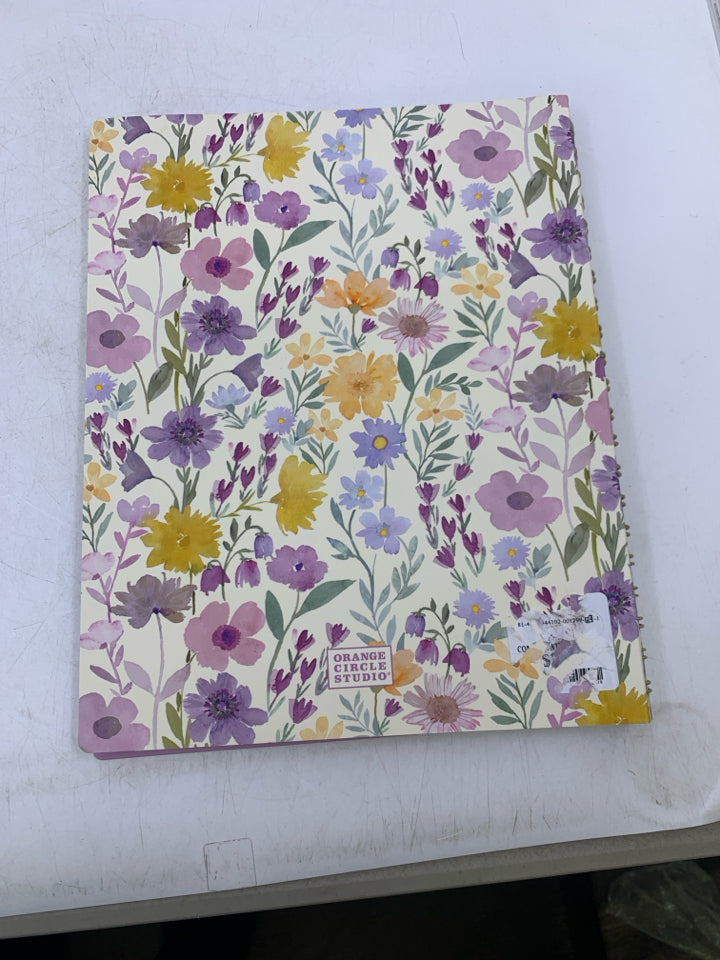 NEW 2026 CALENDAR PURPLE FLOWERS.