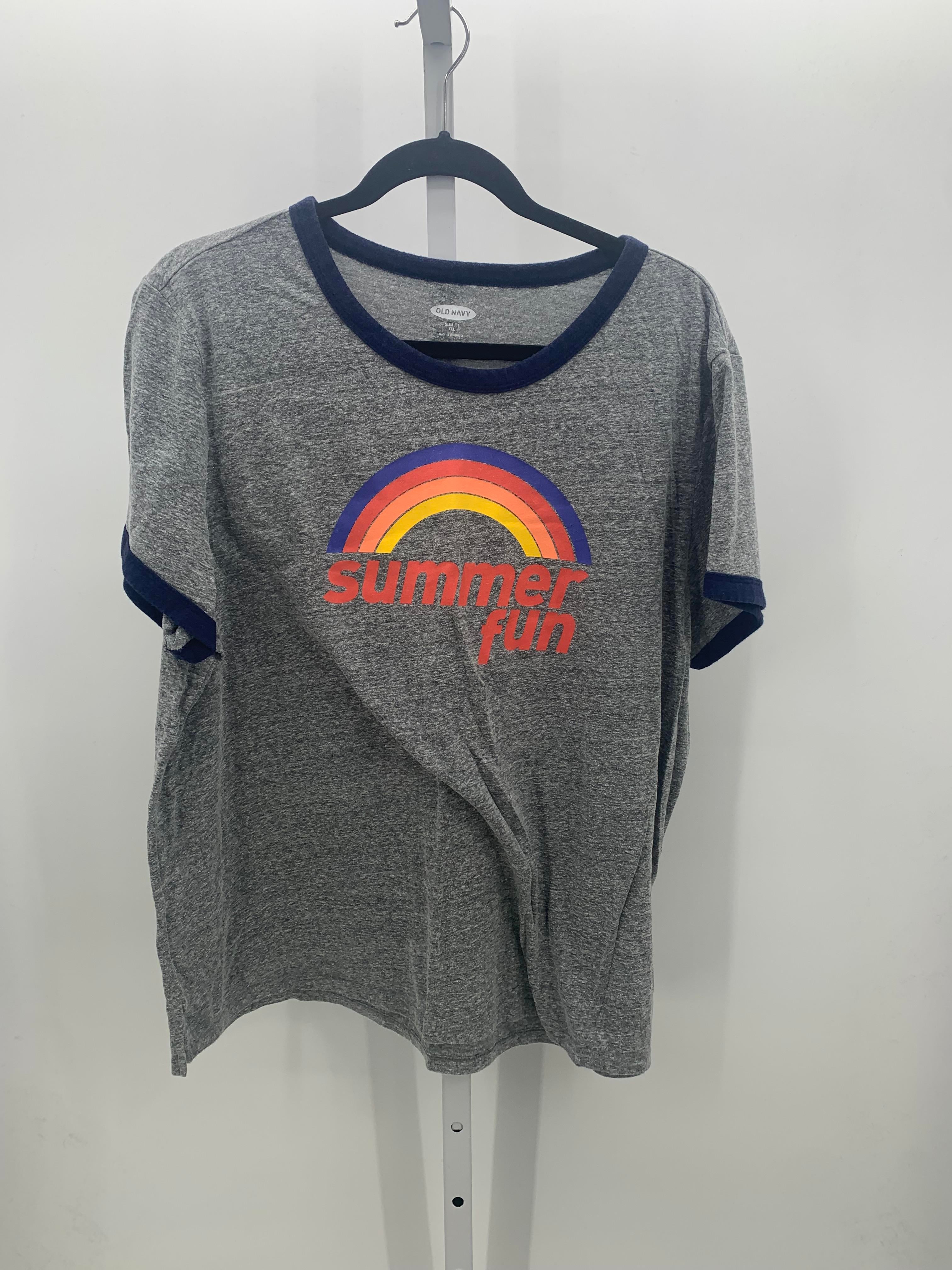 Old Navy Size XXL Misses Short Sleeve Shirt