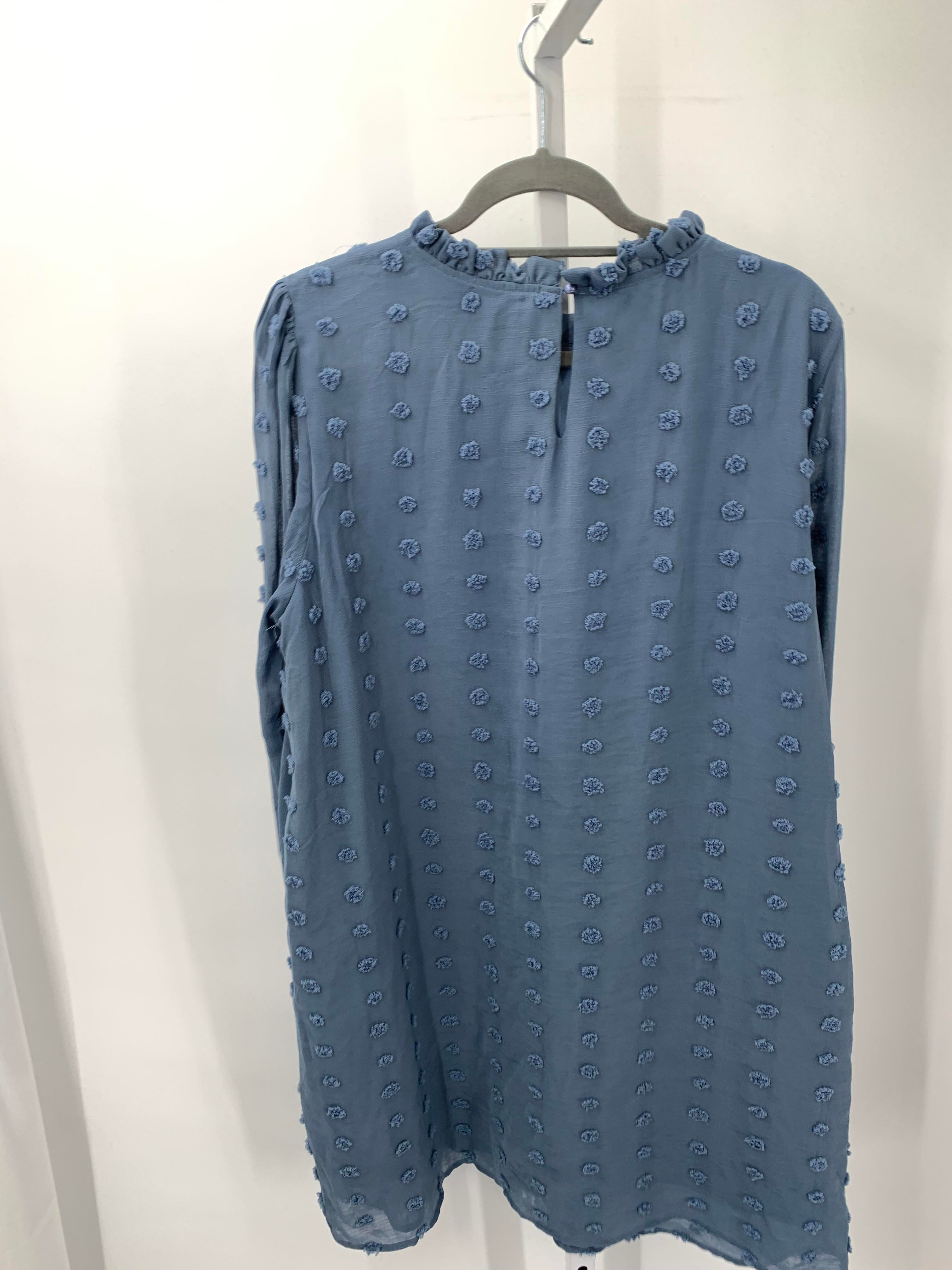 Size Extra Large Misses Long Sleeve Dress