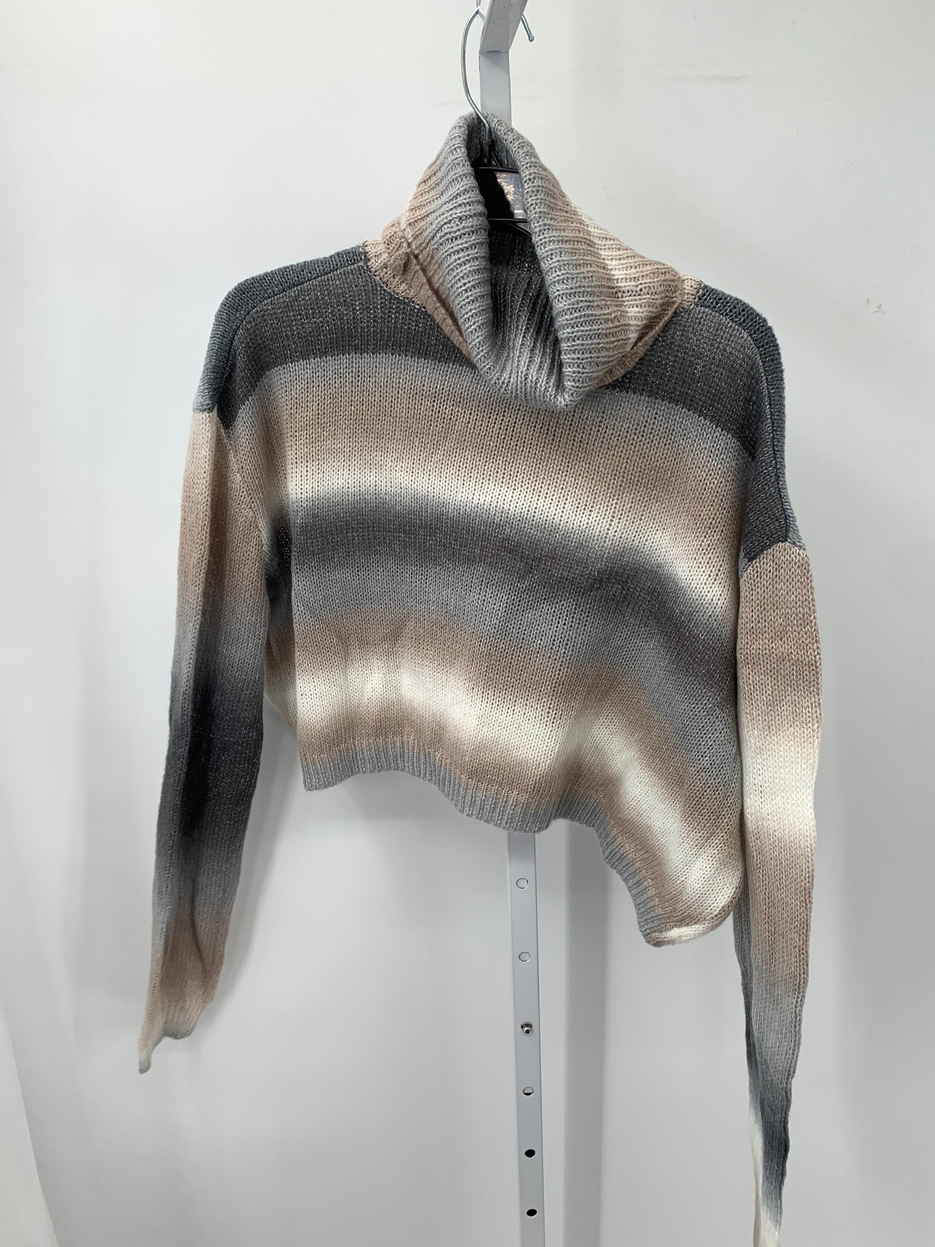 Size Large Juniors Long Sleeve Sweater
