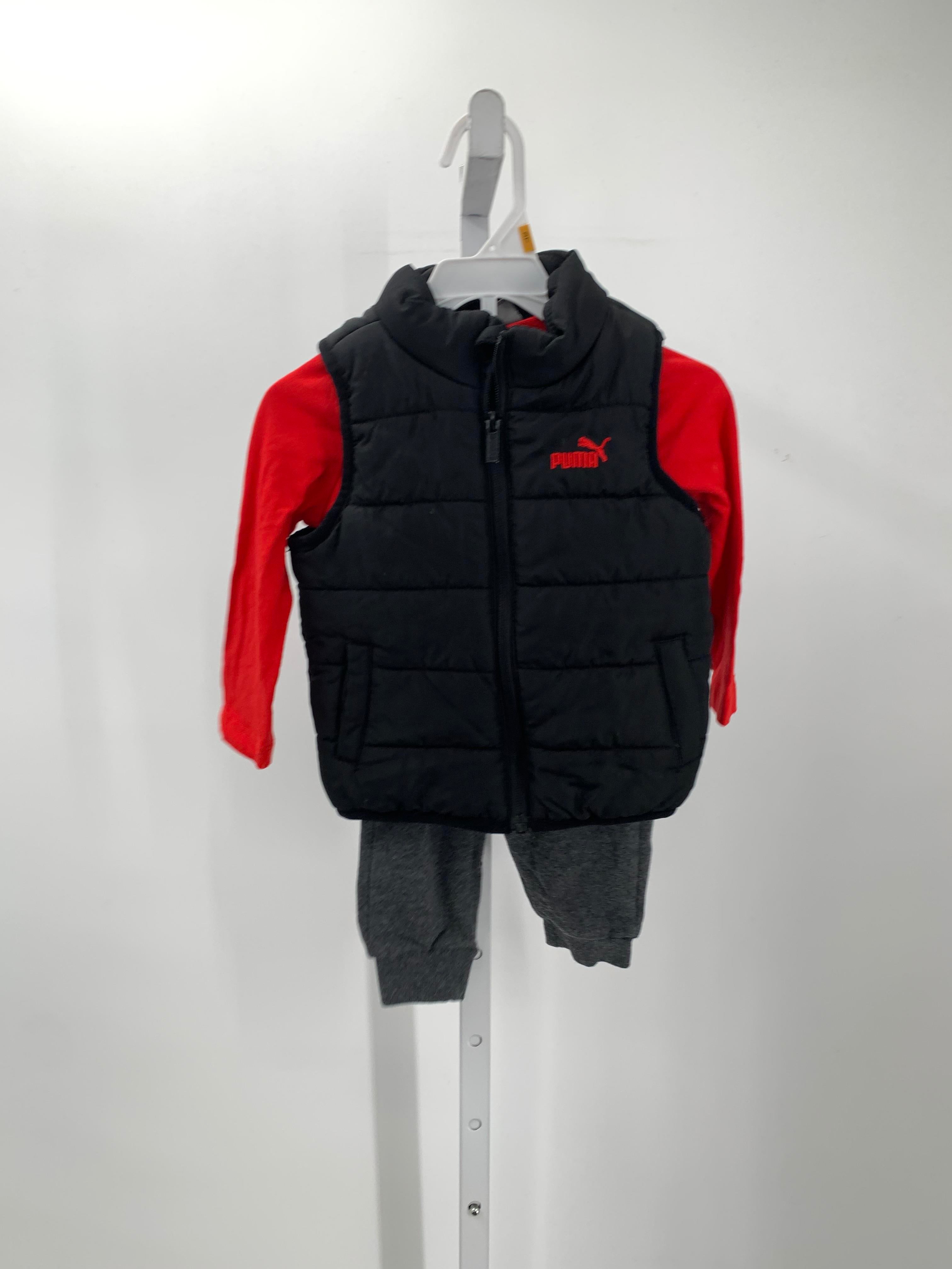 VEST RED SHIRT AND PANTS