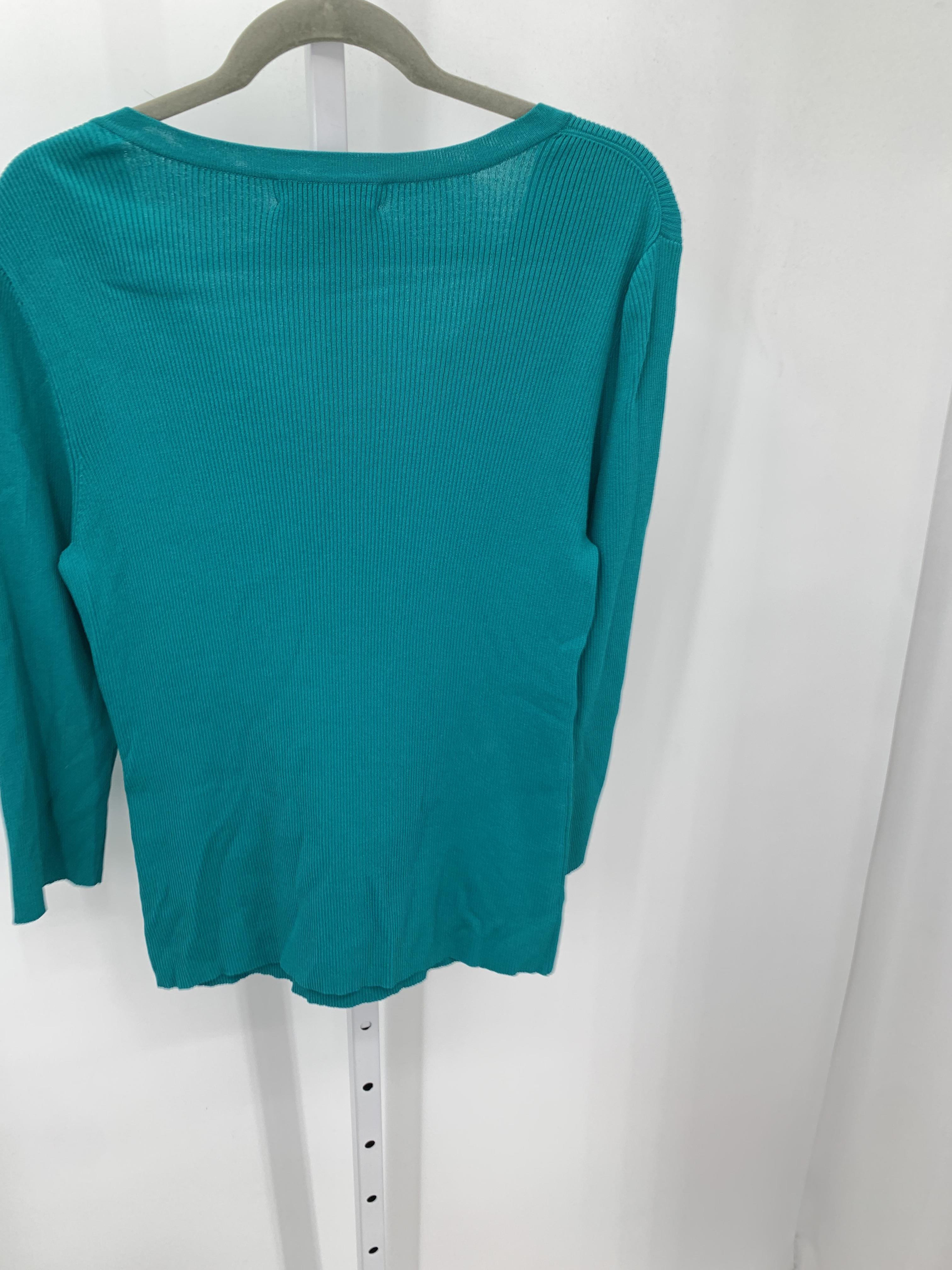 Cable & Gauge Size Extra Large Misses Long Slv Sweater