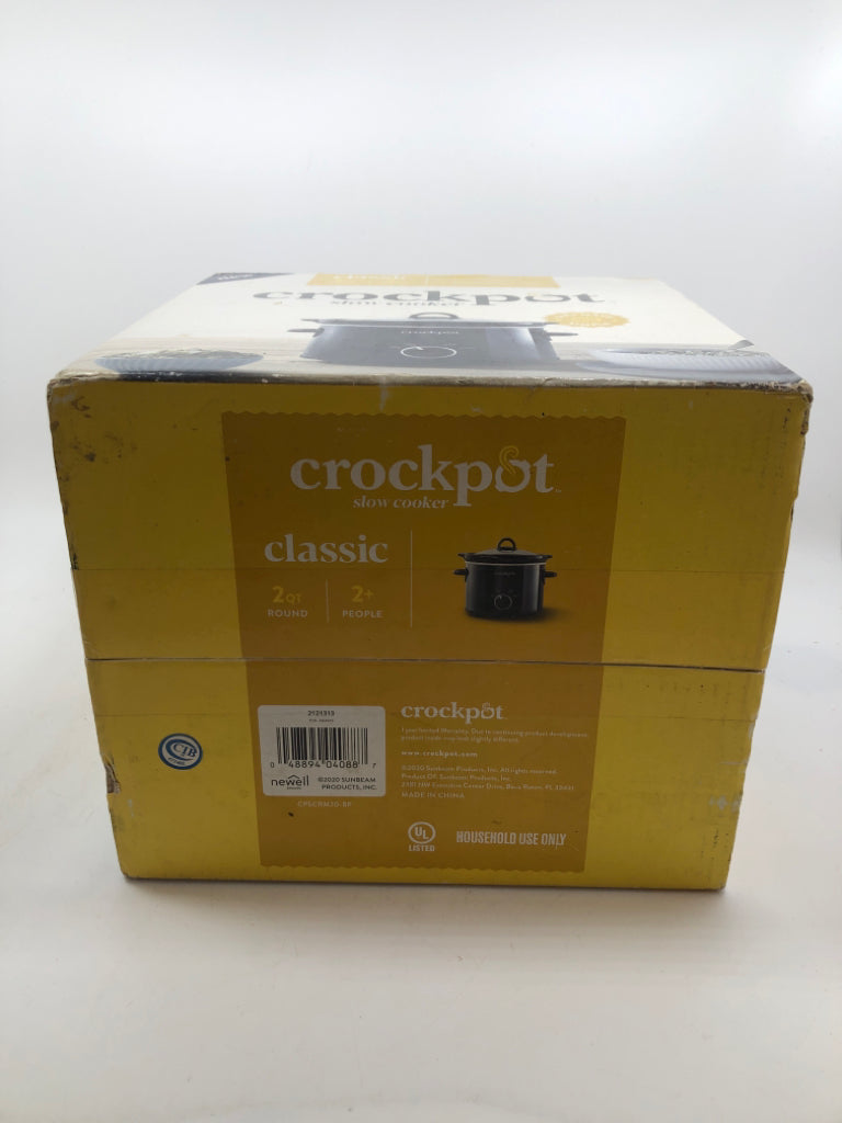 NIB CROCKPOT SLOW COOKER.