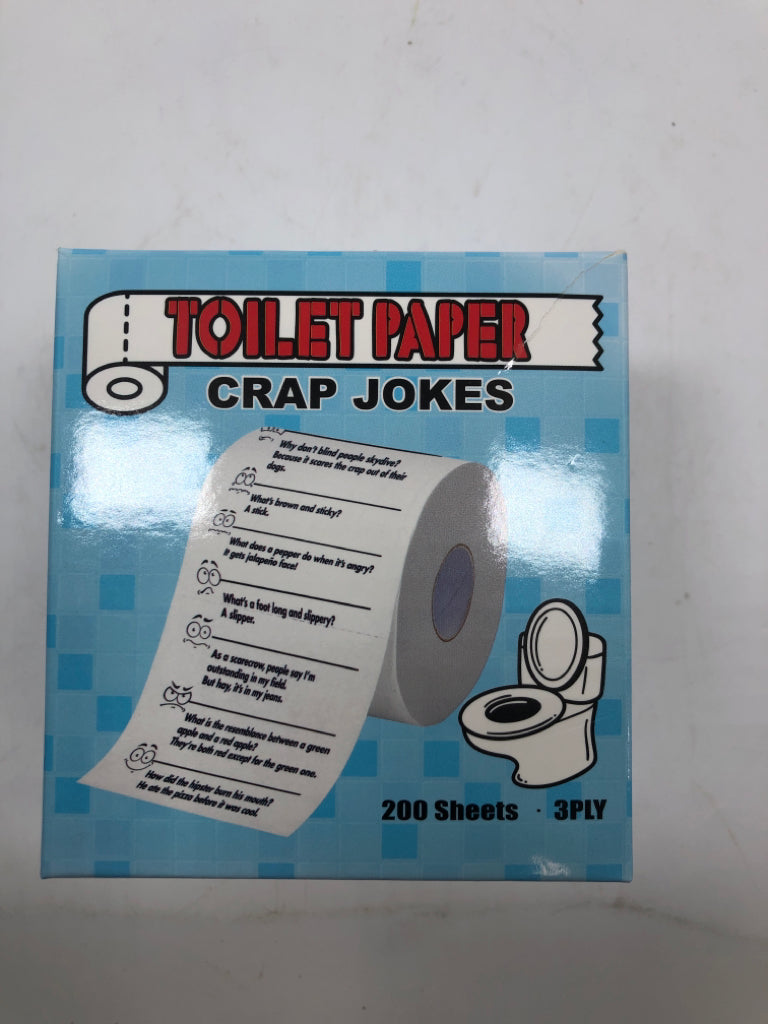 NIP TOILET PAPER CRAP JOKES.