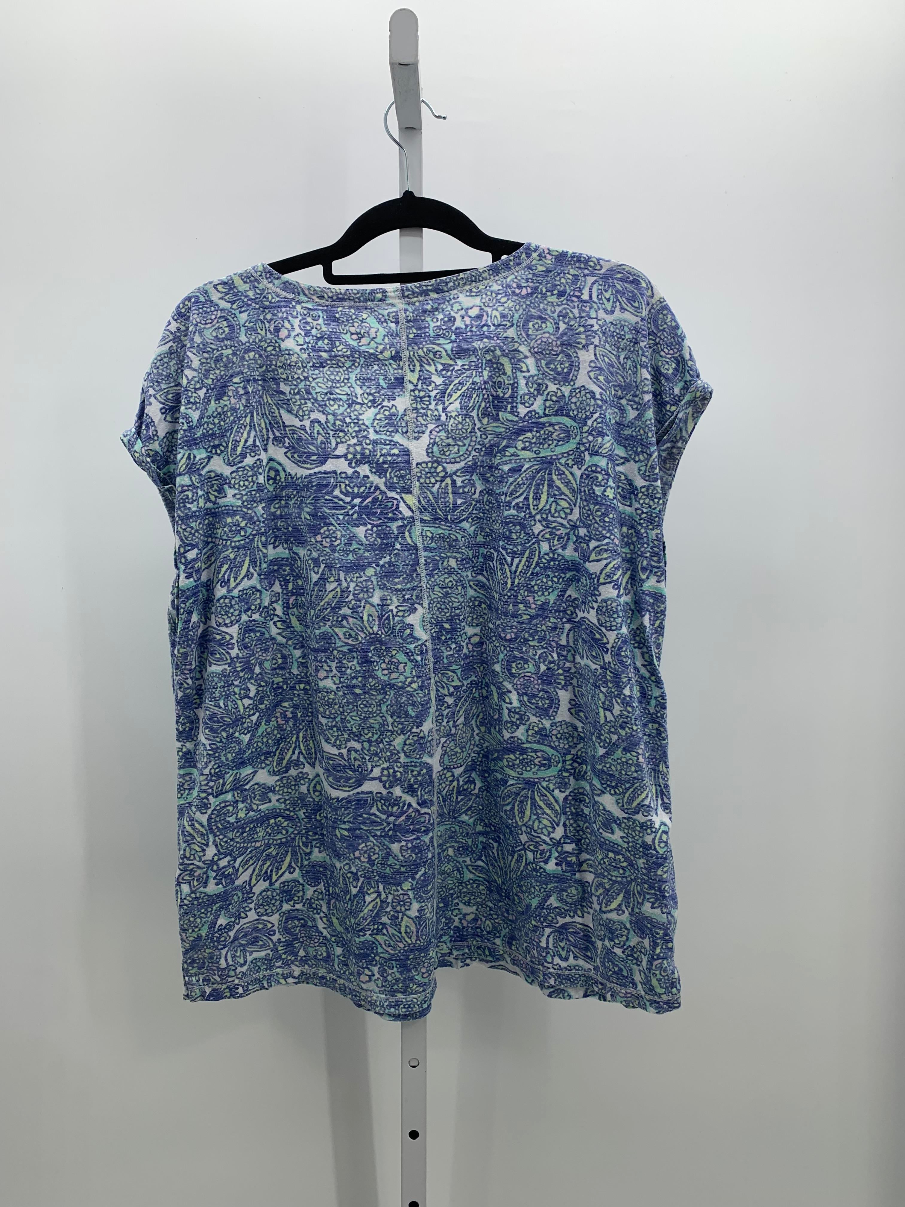 Talbots Size 2X Womens Short Sleeve Shirt