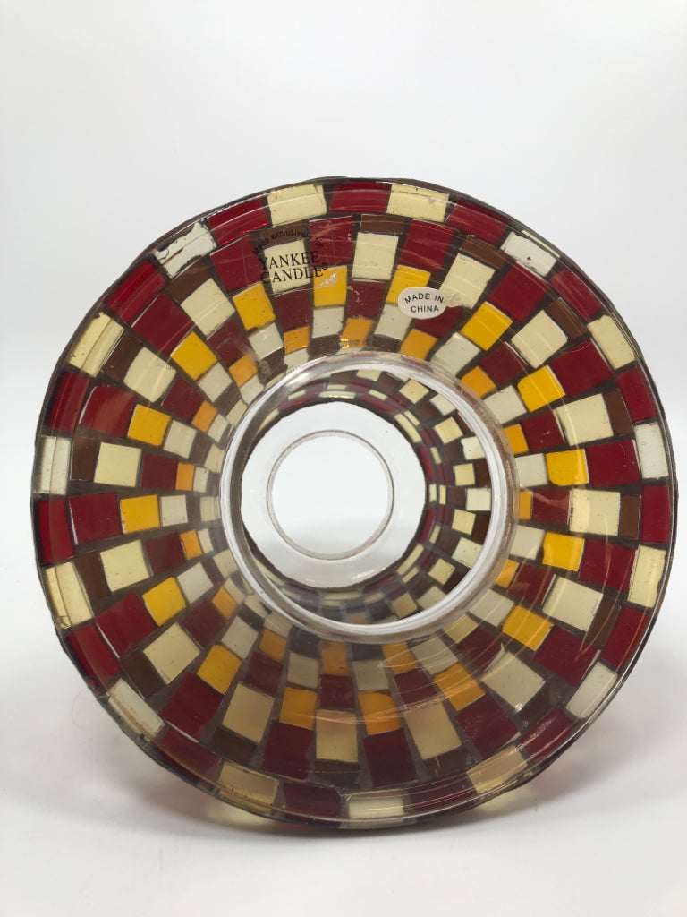 MOSAIC YANKEE CANDLE SHADE.