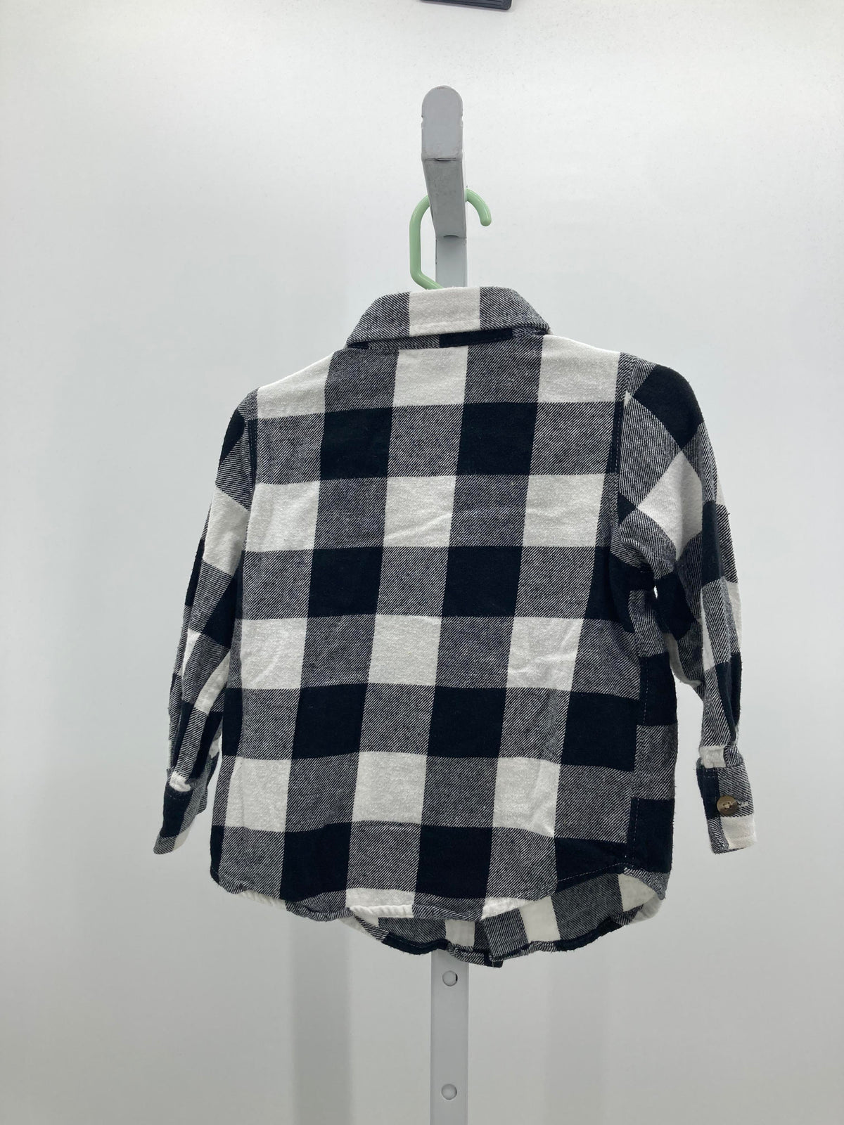 PLAID BTN DOWN