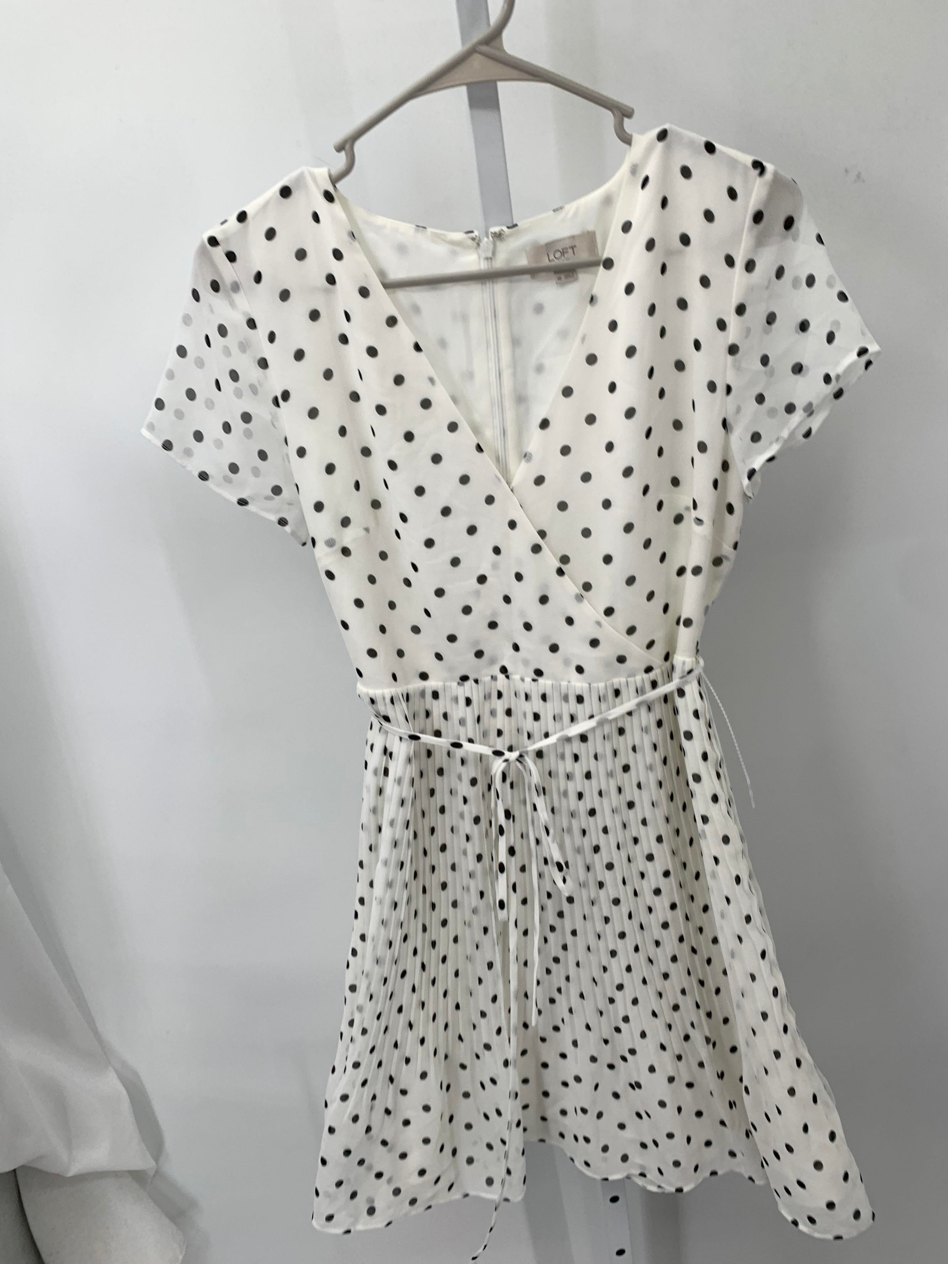 Loft Size X Small Misses Short Sleeve Dress