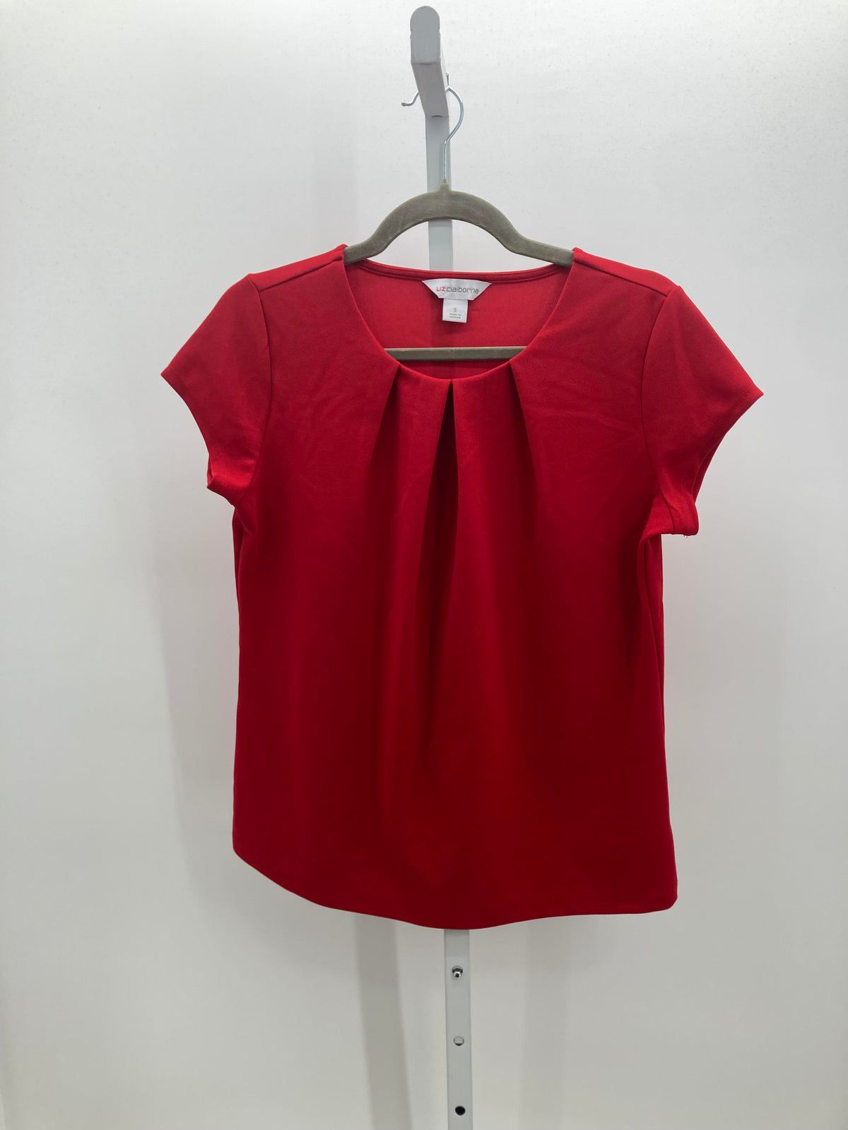 Liz Claiborne Size Small Misses Short Sleeve Shirt