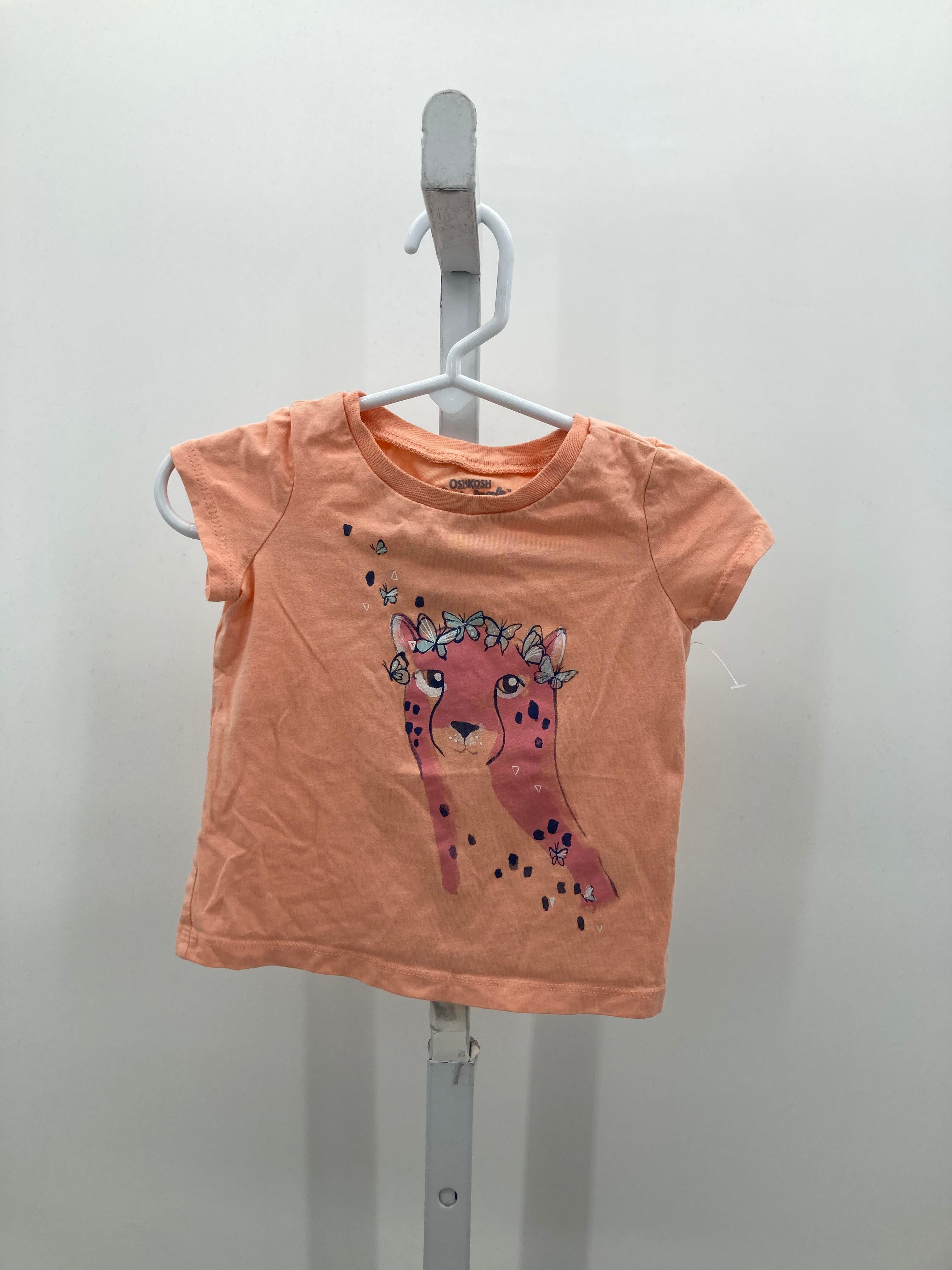 Osh Kosh Size 18 Months Girls Short Sleeve Shirt