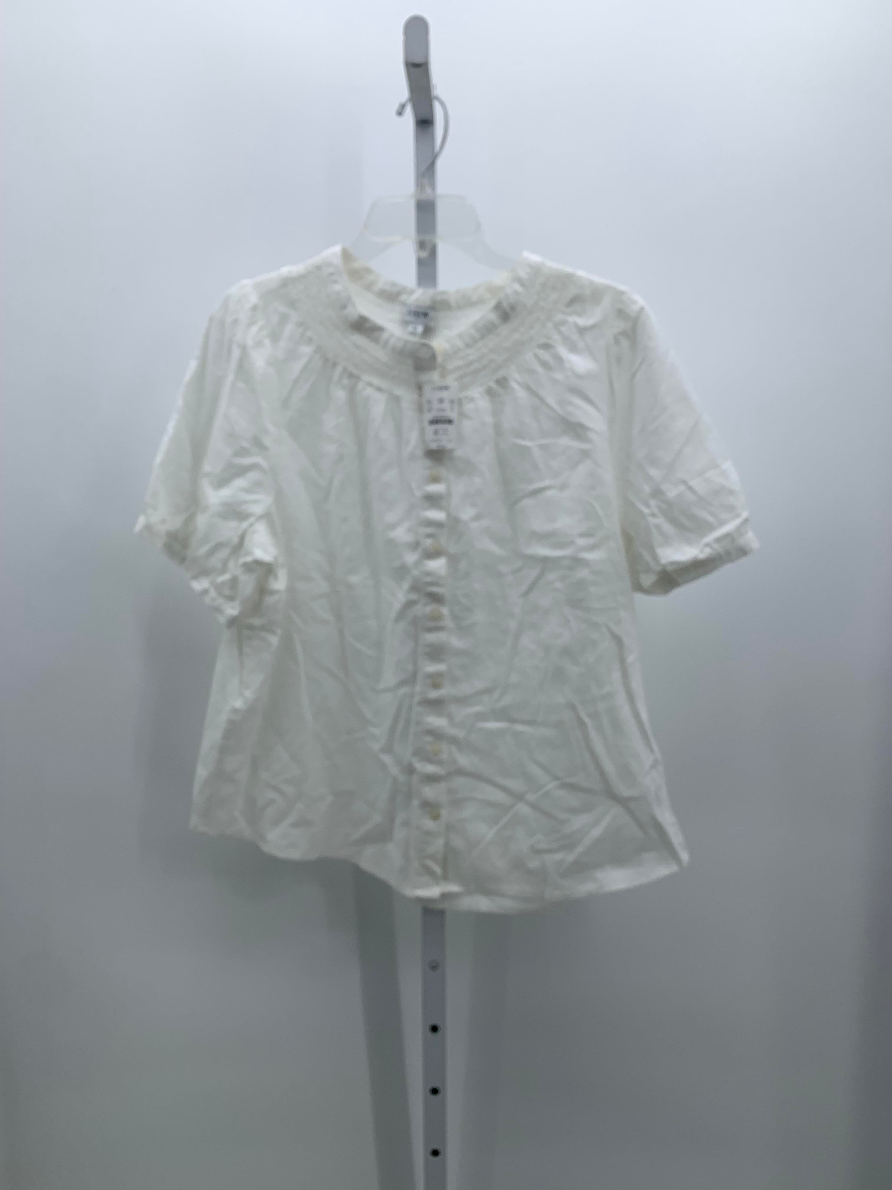 J. Crew Size Extra Large Misses Short Sleeve Shirt