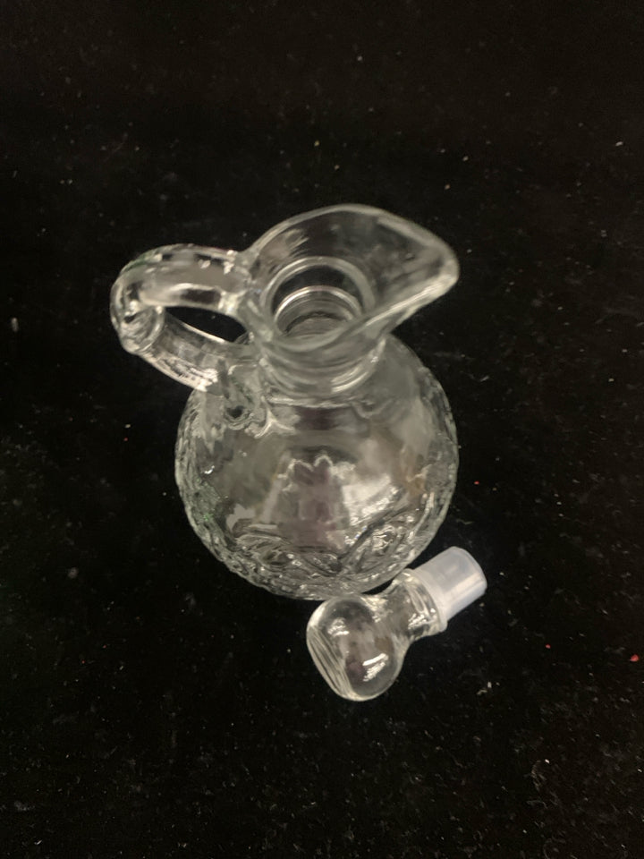 FANTASIA PATTERN OIL DISPENSER W STOPPER.