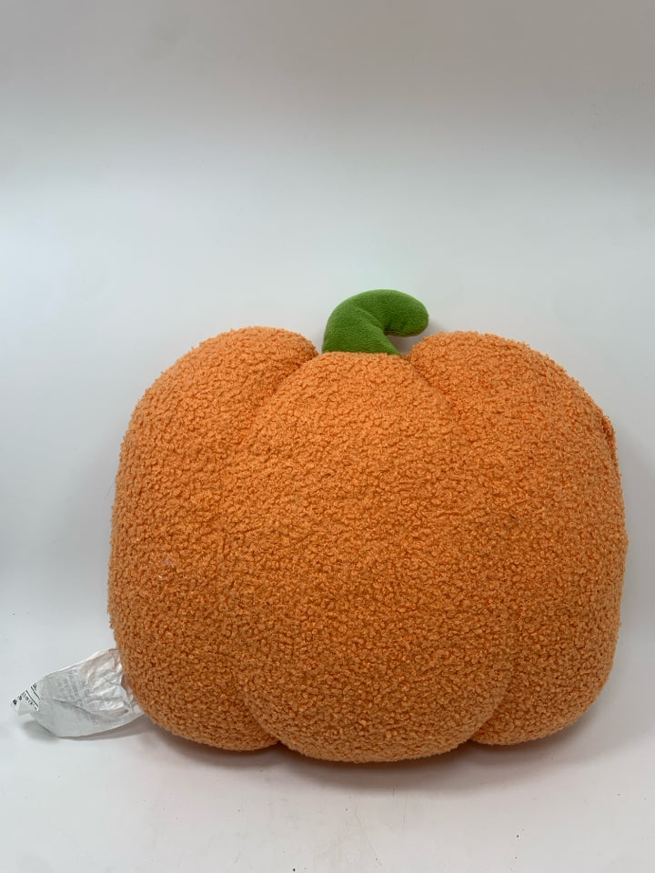 ORANGE PUMPKIN PILLOW.