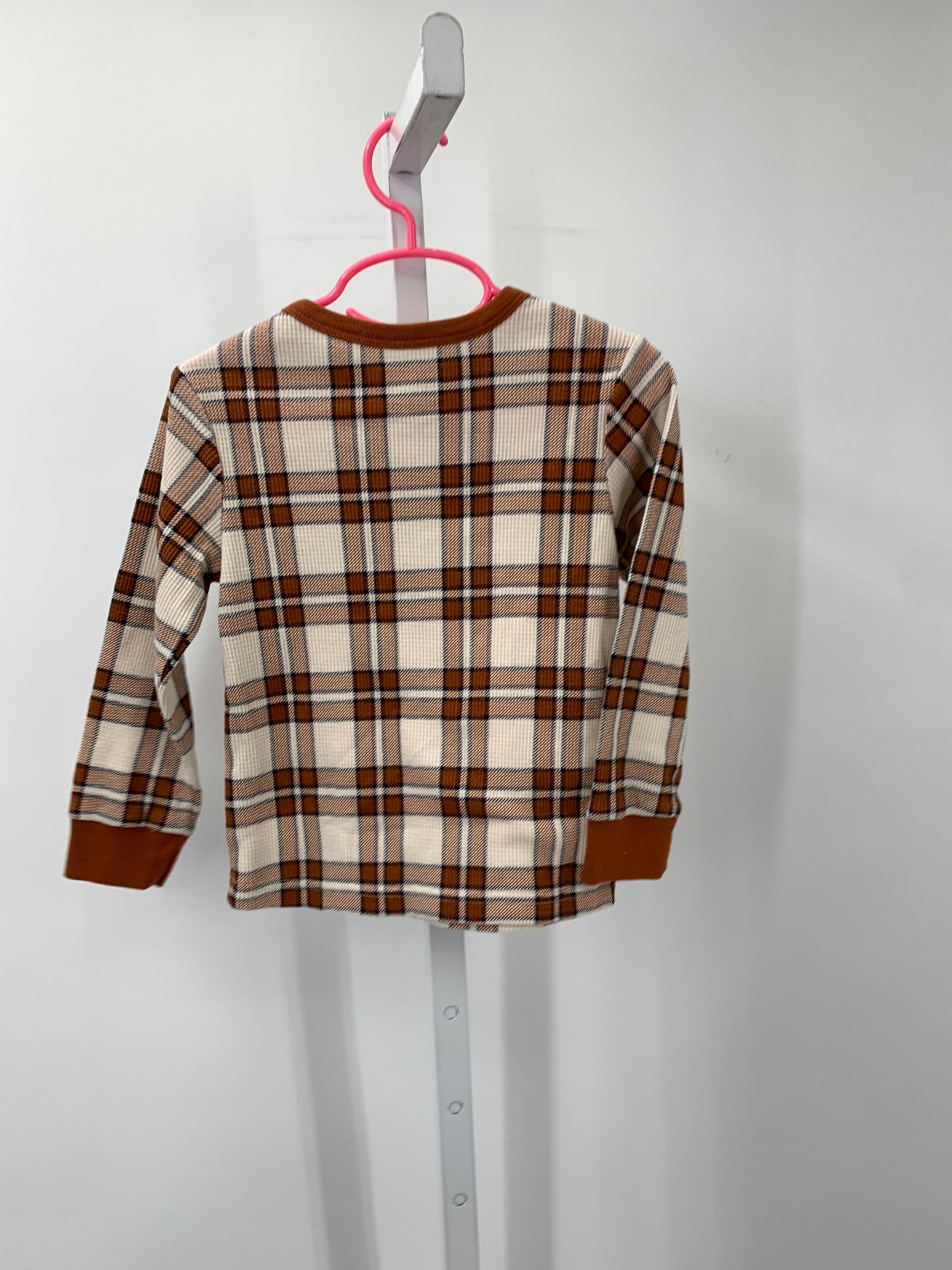 WAFFLE KNIT PLAID