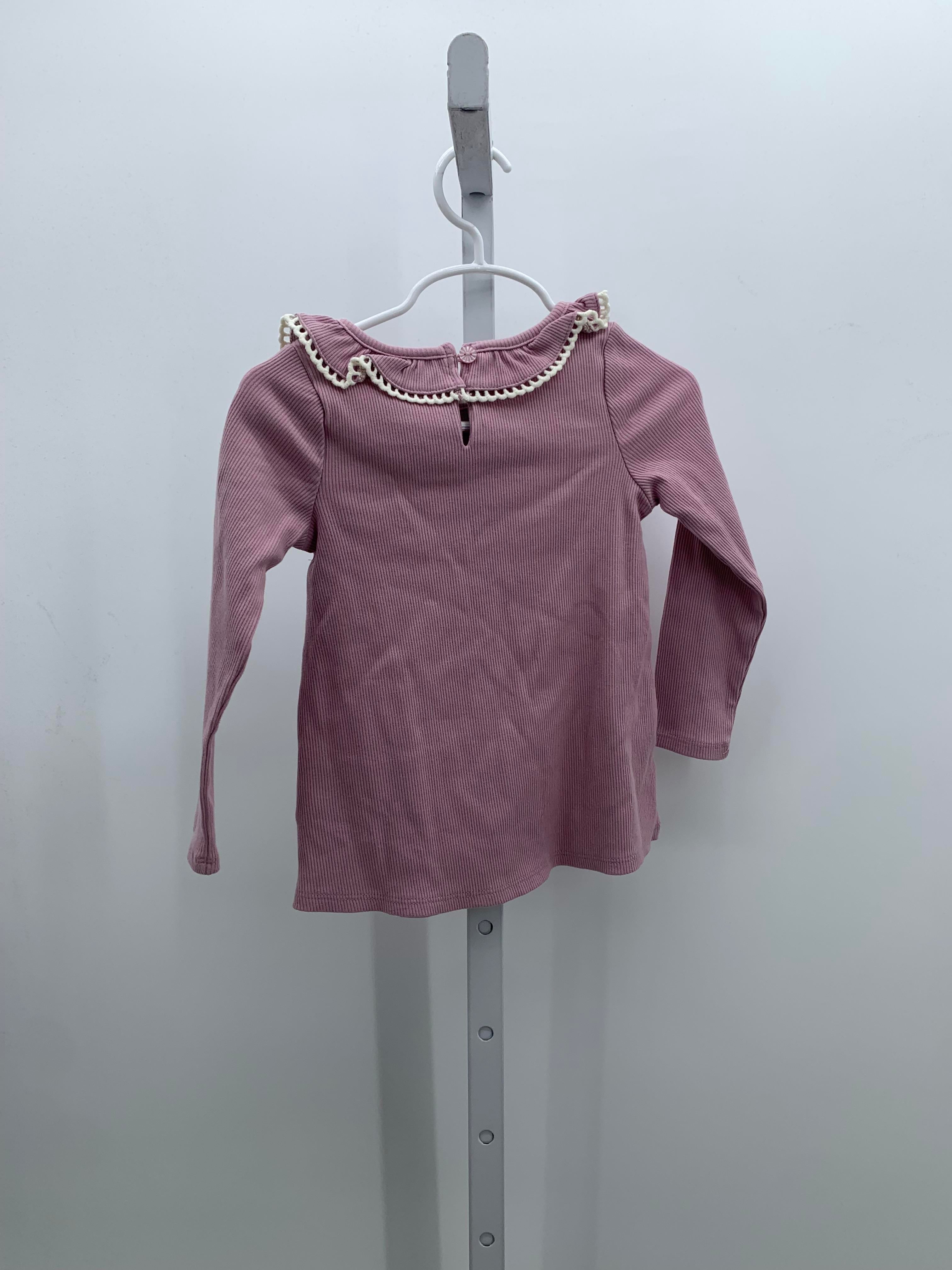 Isaac Mizrahi Size 24 Months Girls Long Sleeve Shirt