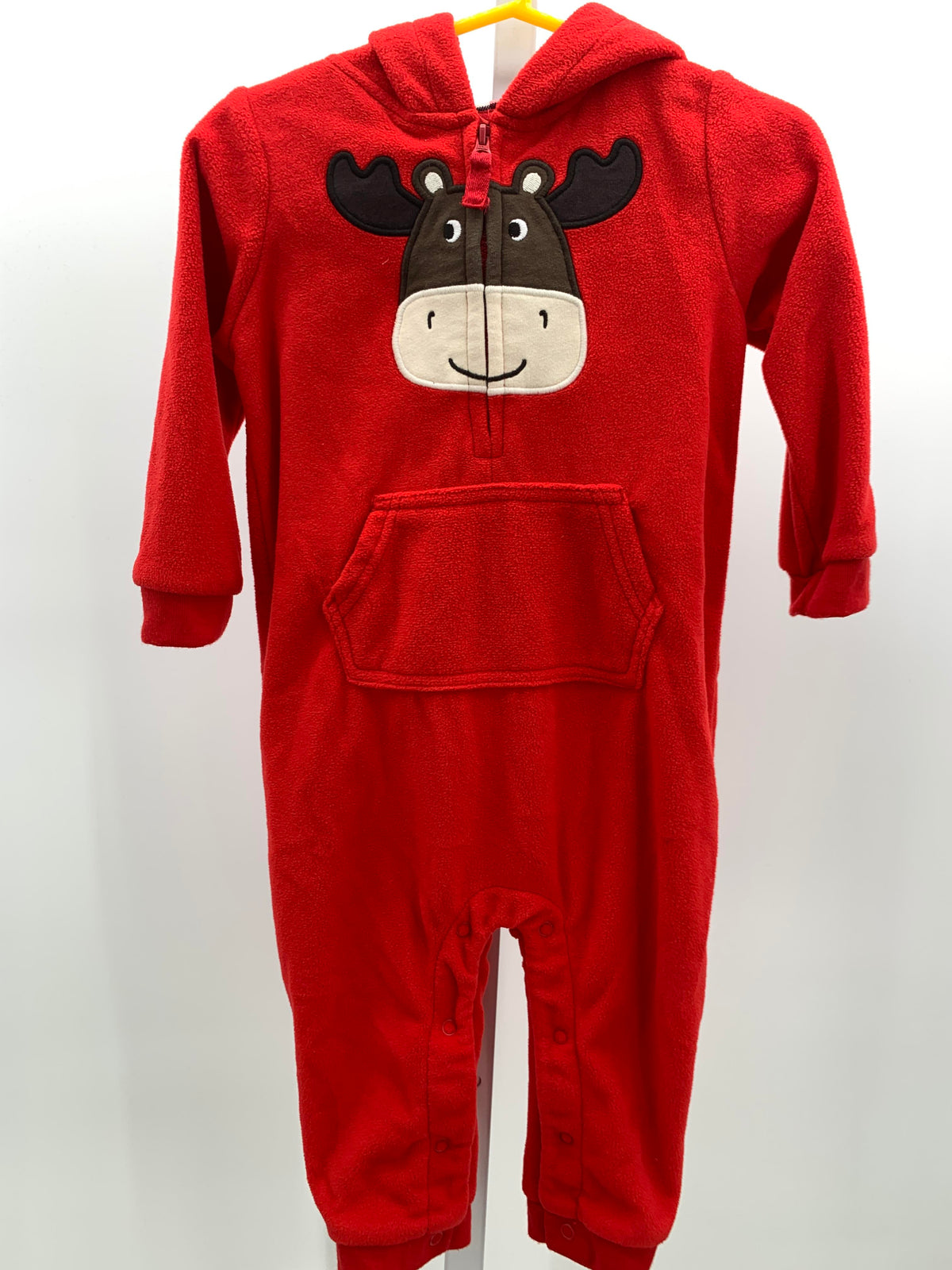 HOODED MOOSE FLEECE