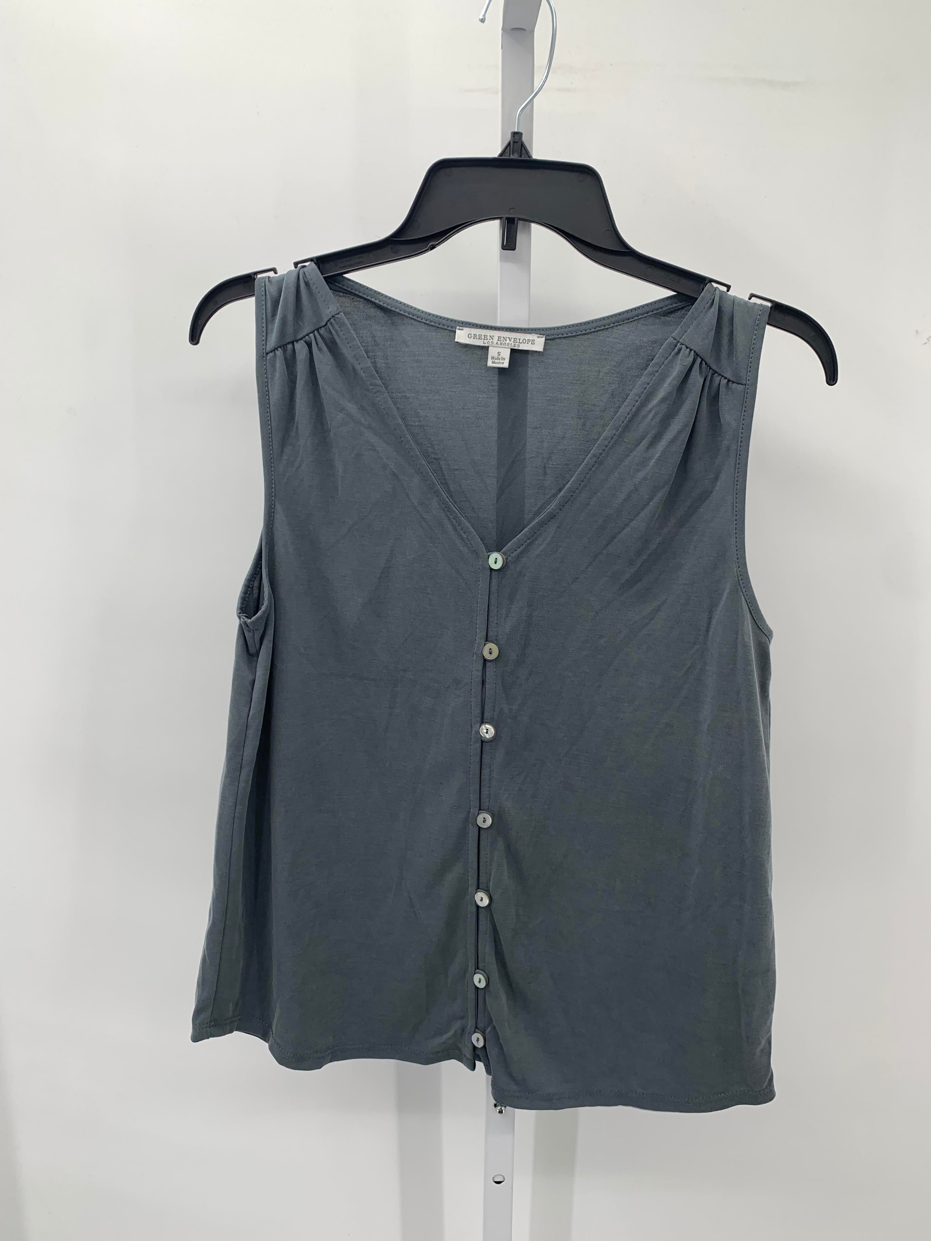 Green Envelope Size Small Misses Tank