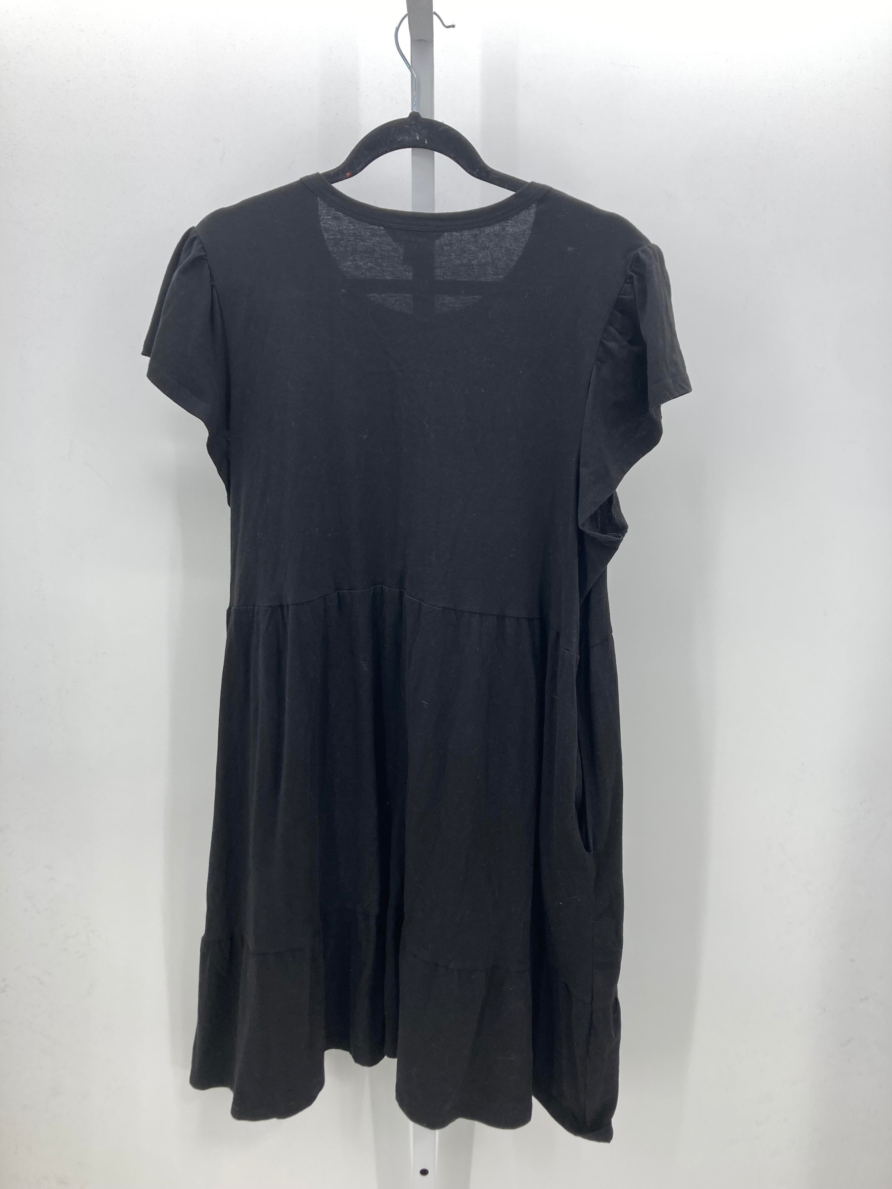 Time and Tru Size Large Misses Short Sleeve Dress
