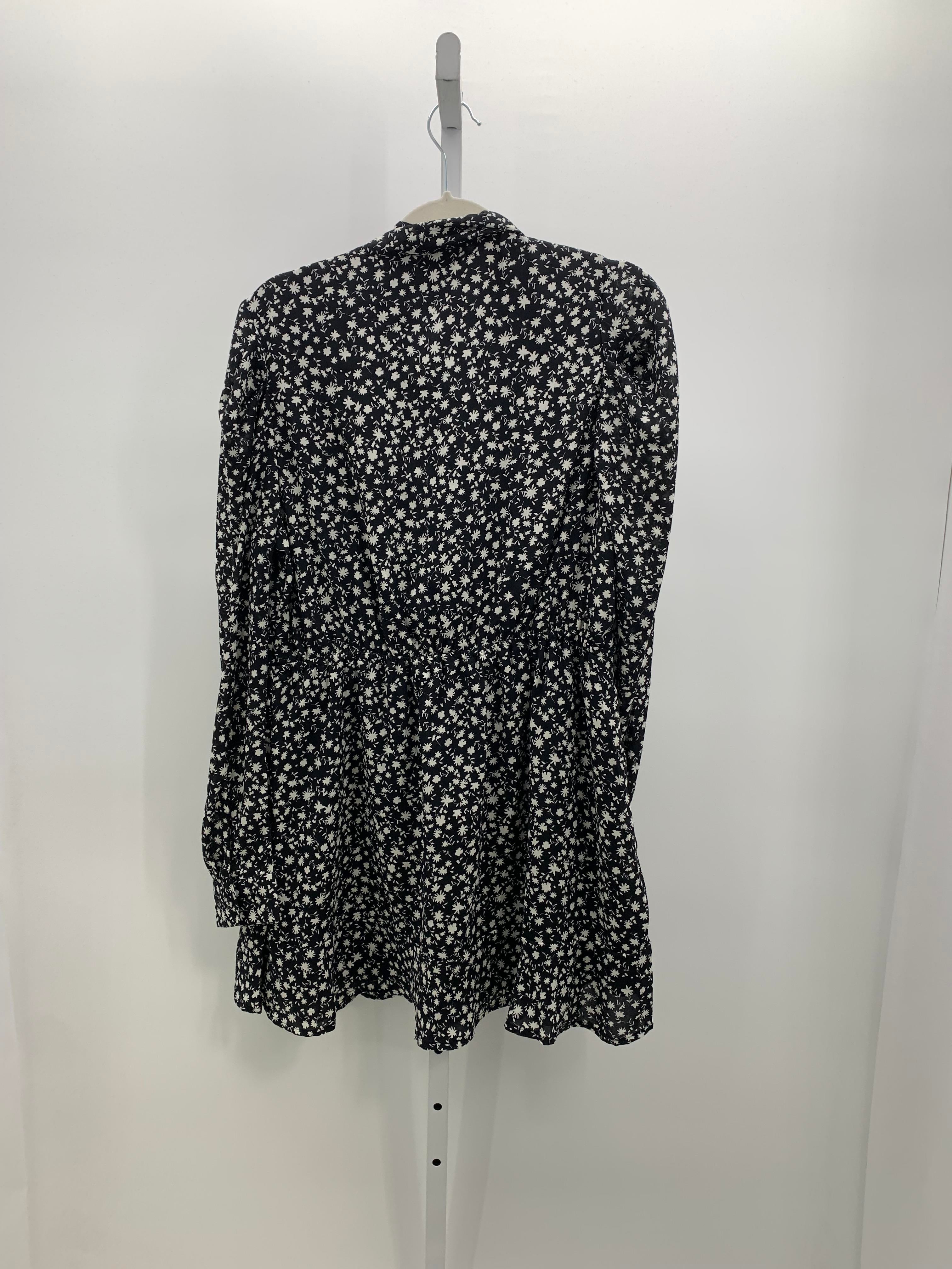 Size Large Misses Long Sleeve Dress