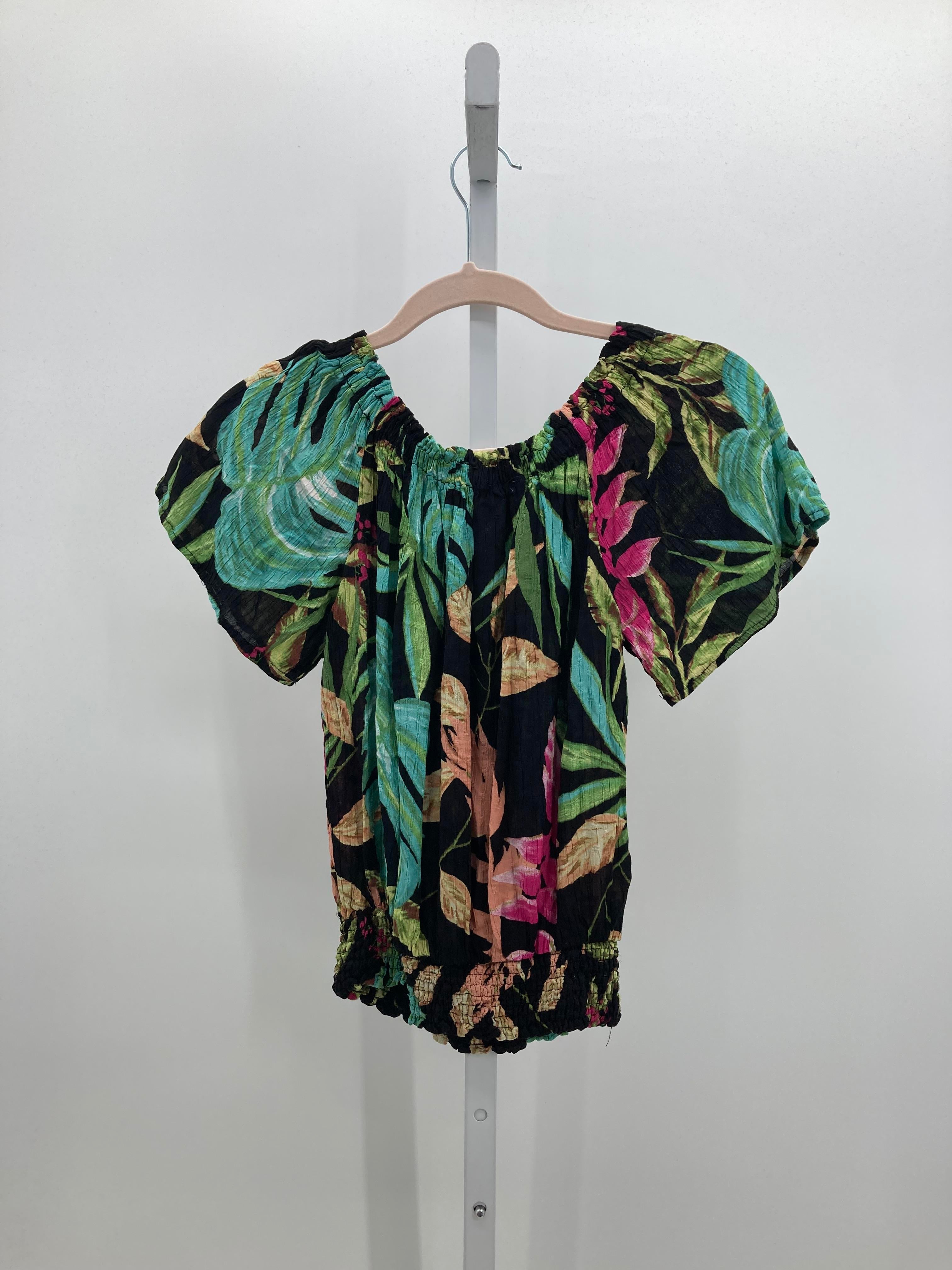 Rachel Roy Size Small Misses Short Sleeve Shirt