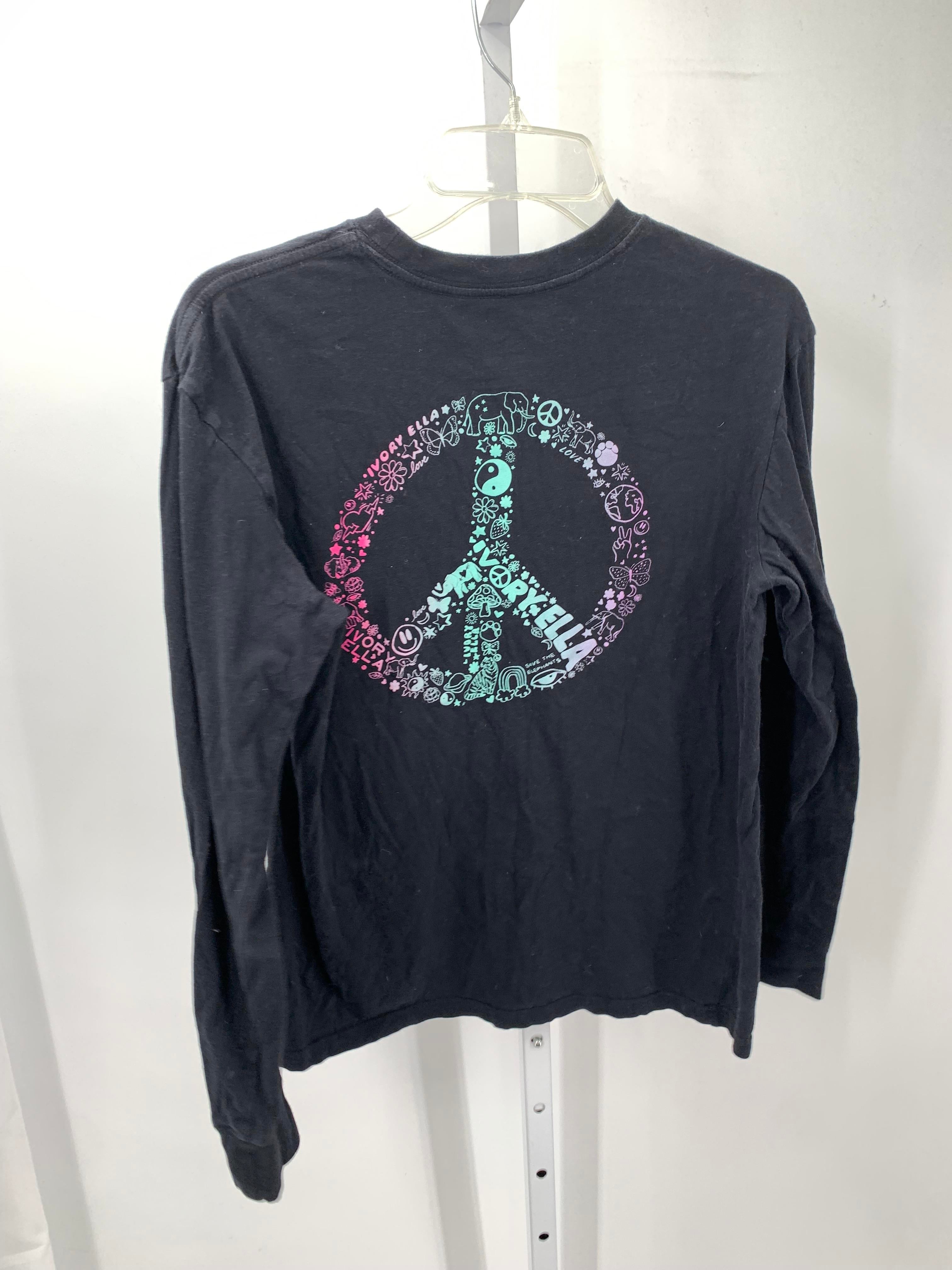 Ivory Ella Size X Small Juniors Long Sleeve Shirt