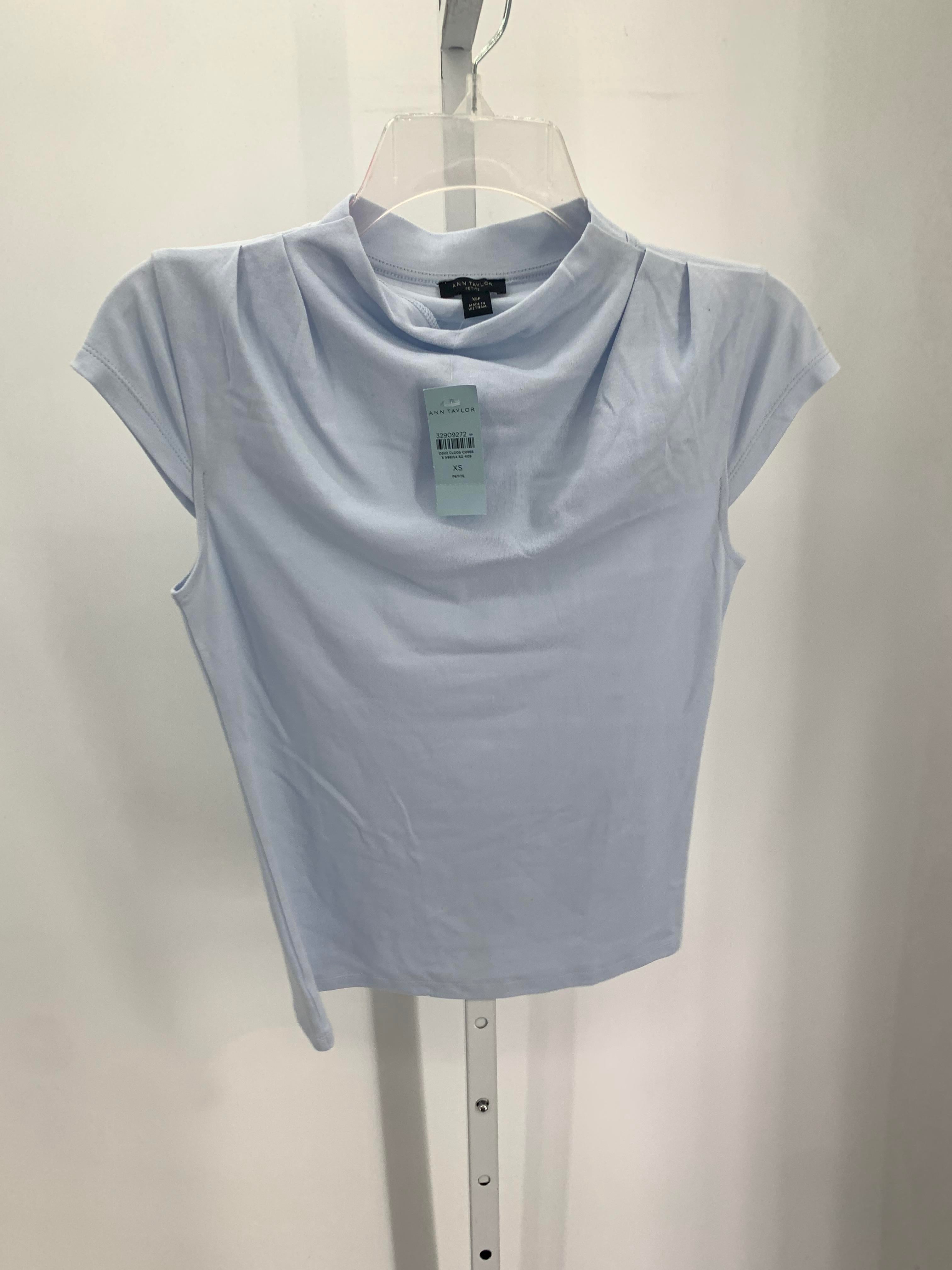 Ann Taylor Size X Small Petite Petite Short Sleeve Shirt