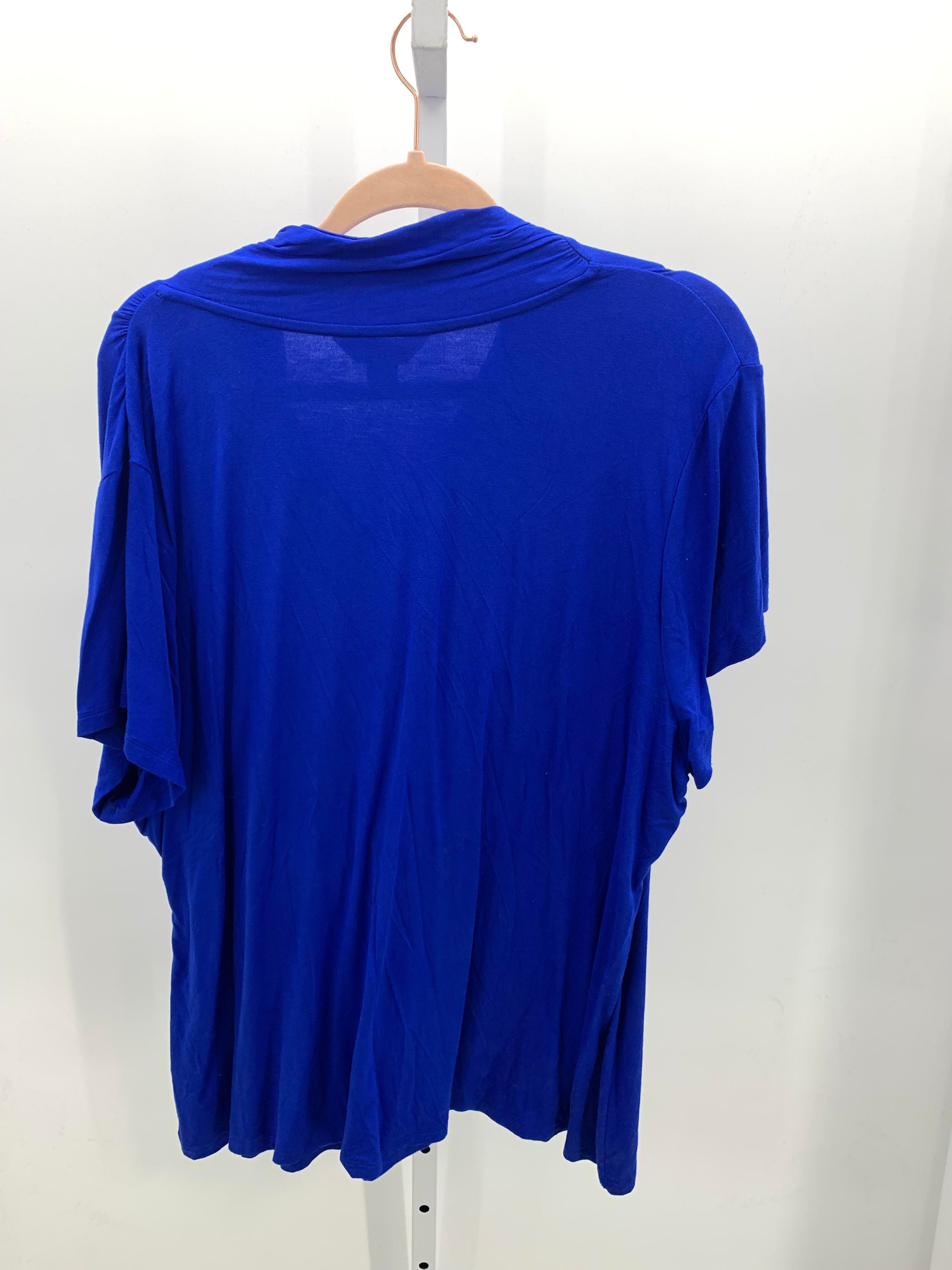 Liz Claiborne Size 2X Womens Short Sleeve Shirt