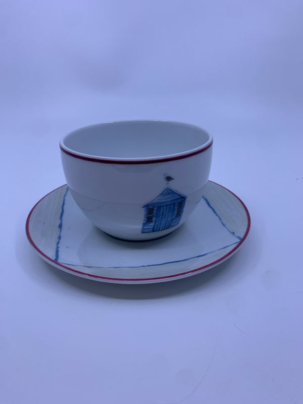 BAR HARBOR CUP AND SAUCER.