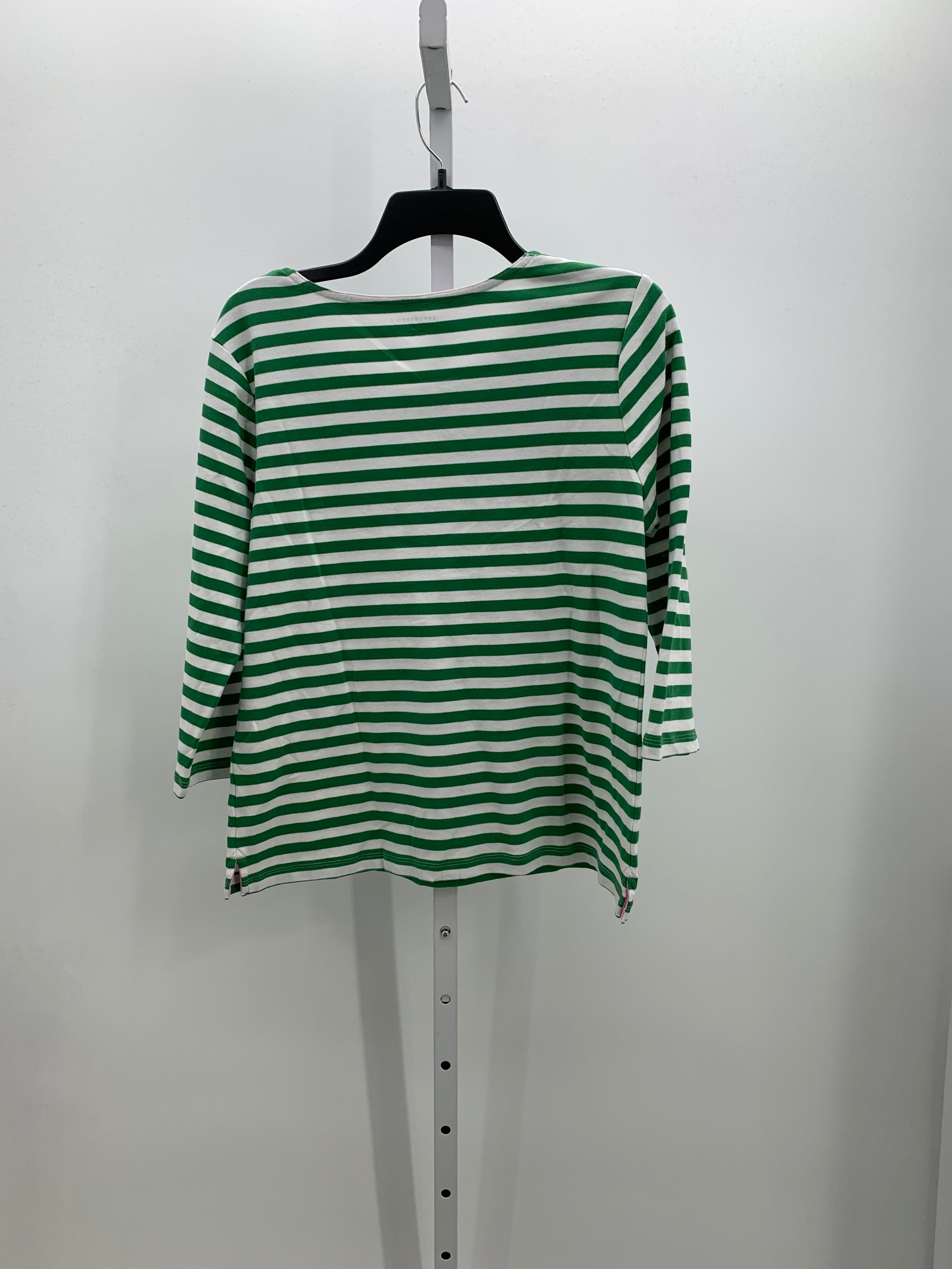 Appleseeds Size Medium Misses 3/4 Sleeve Shirt