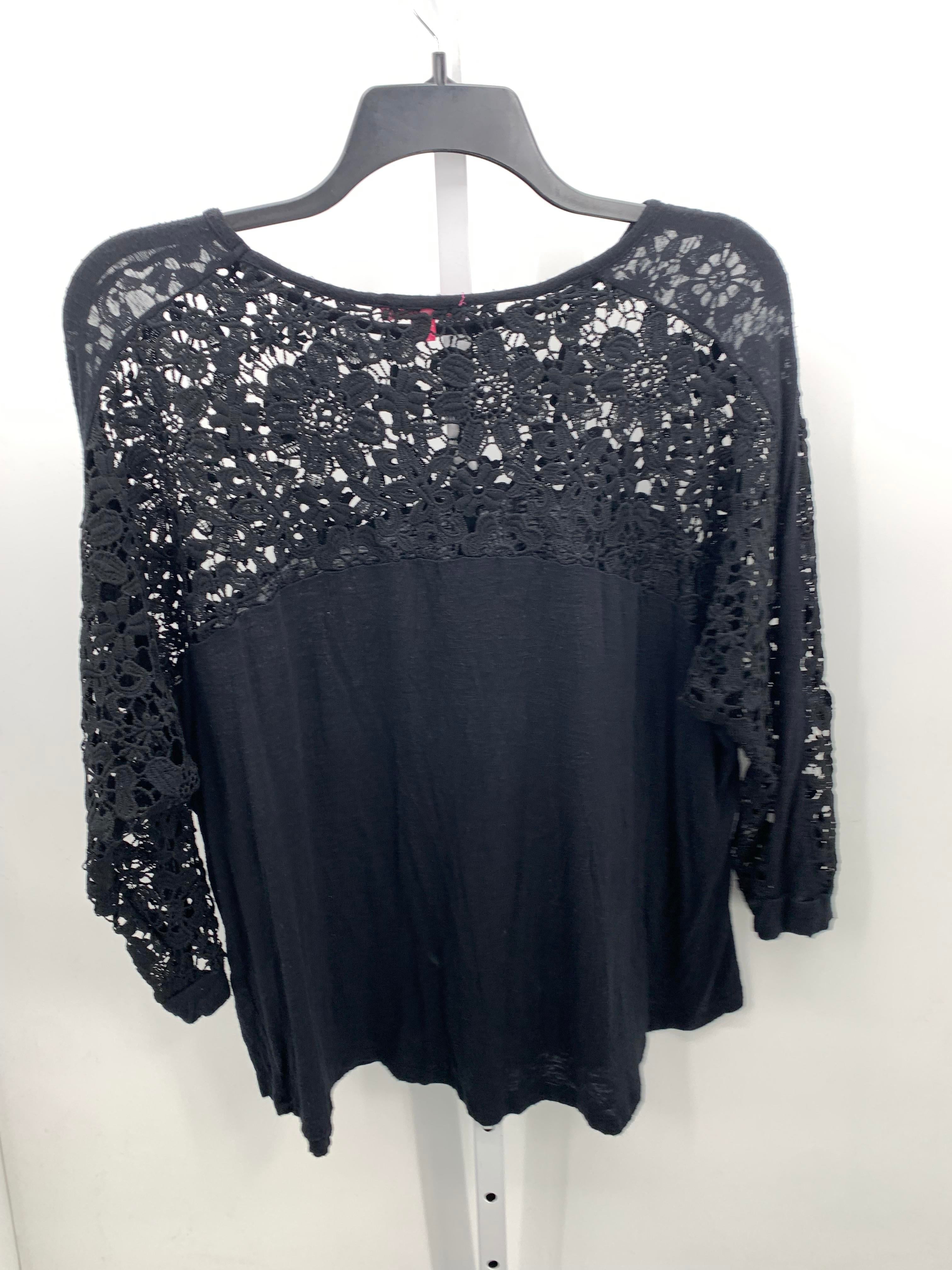 Size 3X Womens 3/4 Sleeve Shirt